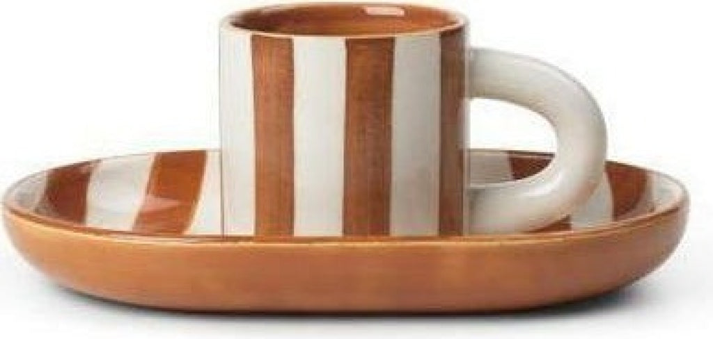 Ferm Living Milu Snack Set, Terracotta