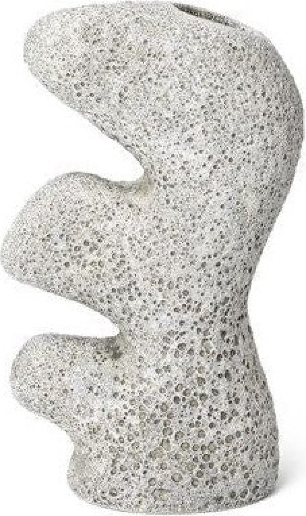 Ferm Living Yara Vase Small, Grey Pumice