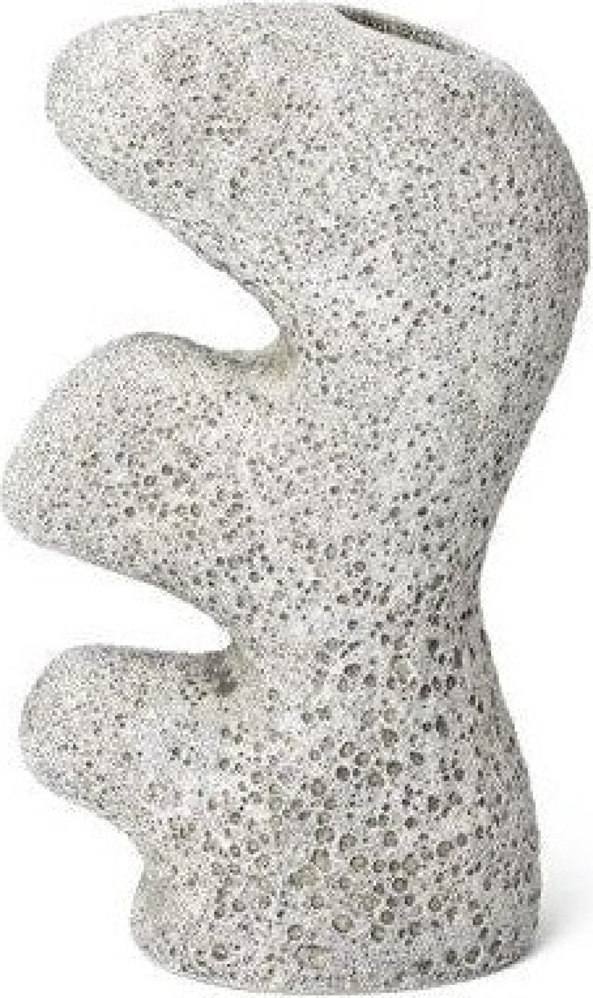 Ferm Living Yara Vase Small, Grey Pumice