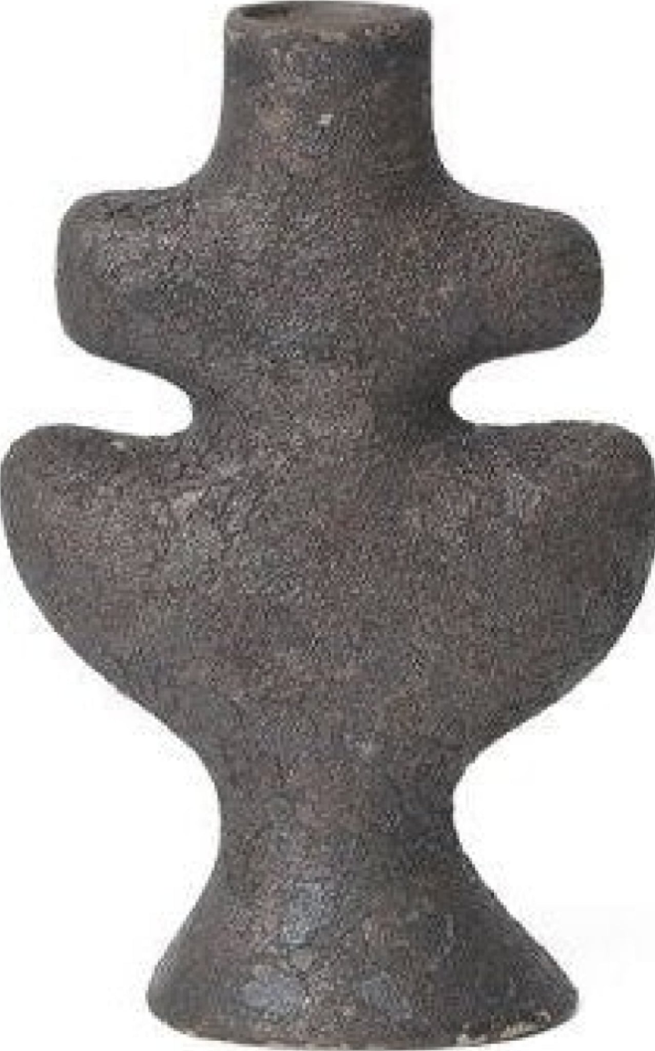 Ferm Living Yara Candle Holder Small, Rustic Iron