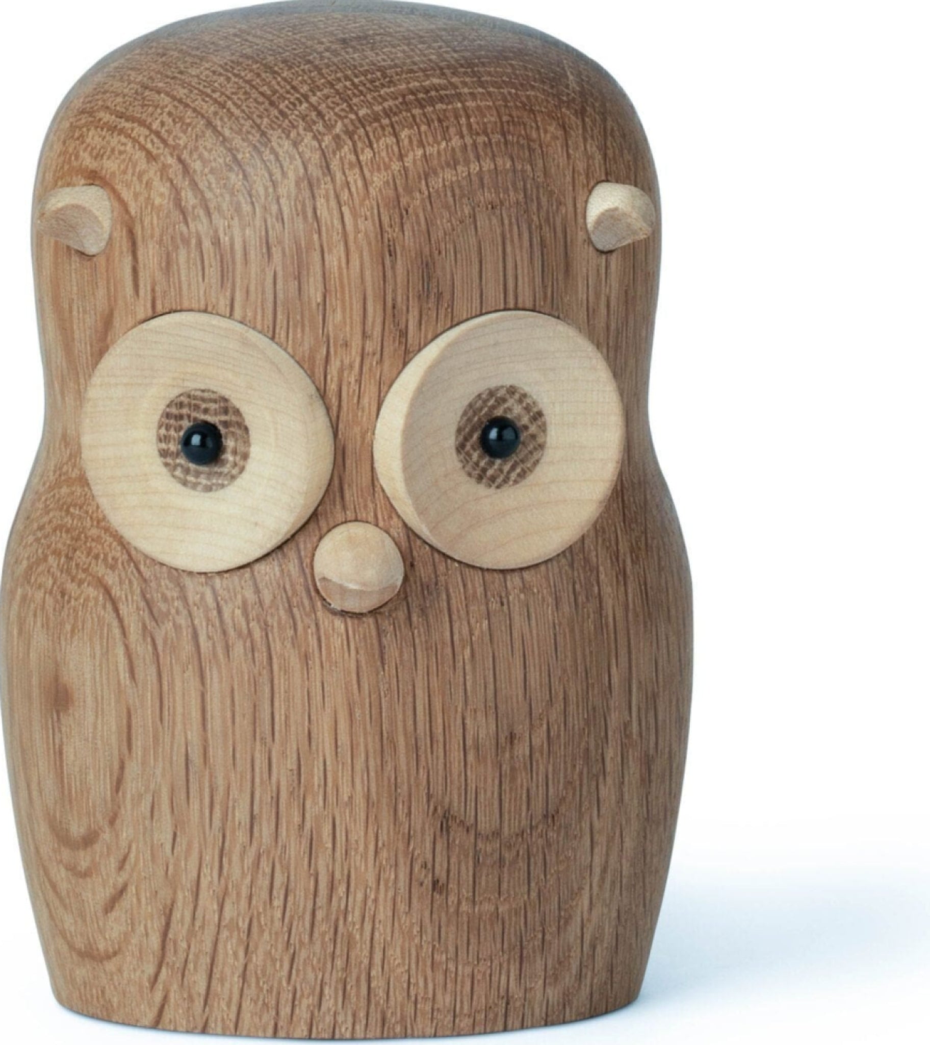 Gunnar Flørning Owl Wooden Figure, 12 Cm