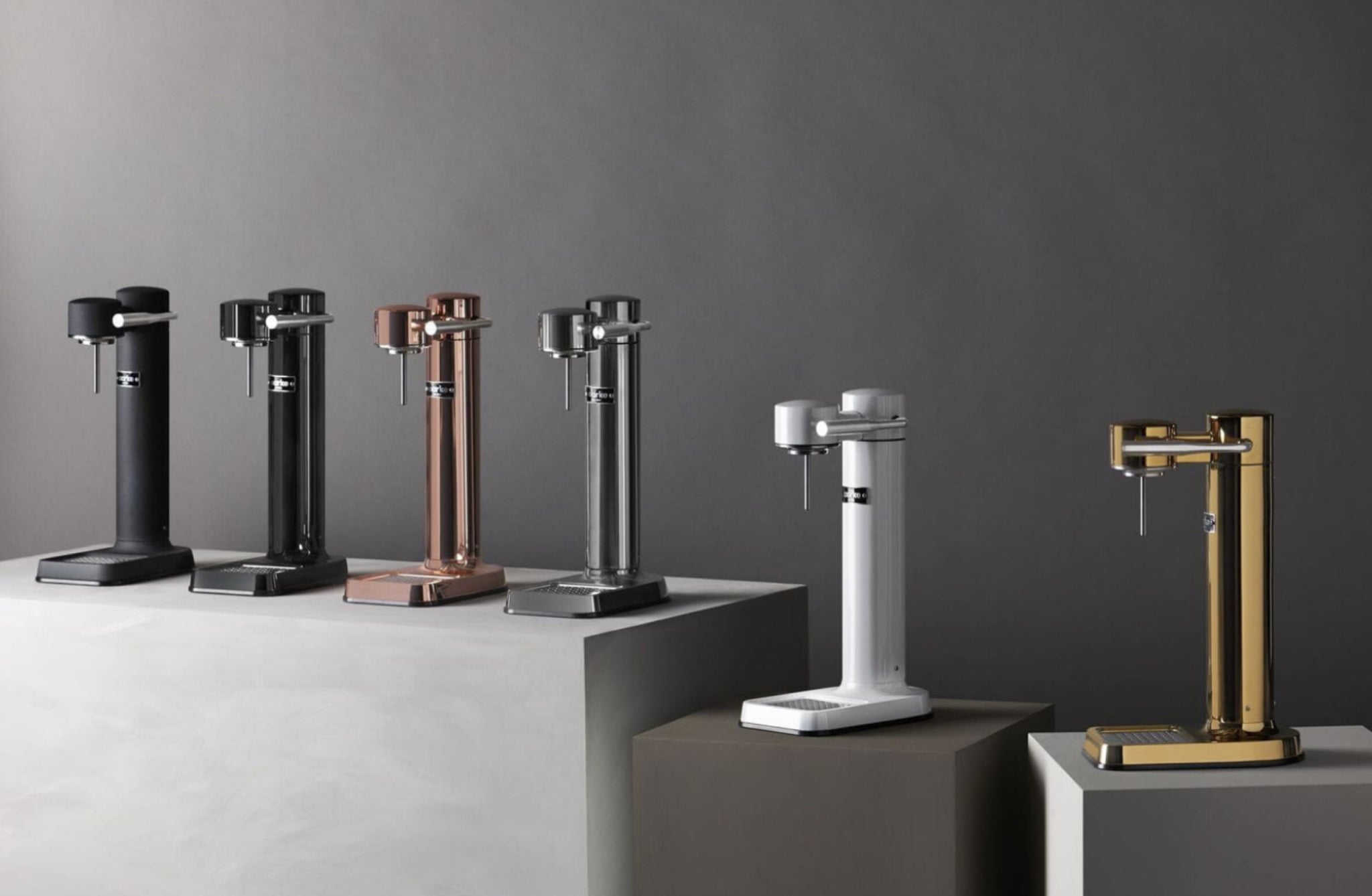 Aarke Carbonator 3 Copper Soda Maker - Stainless Steel, BPA-Free Bottle