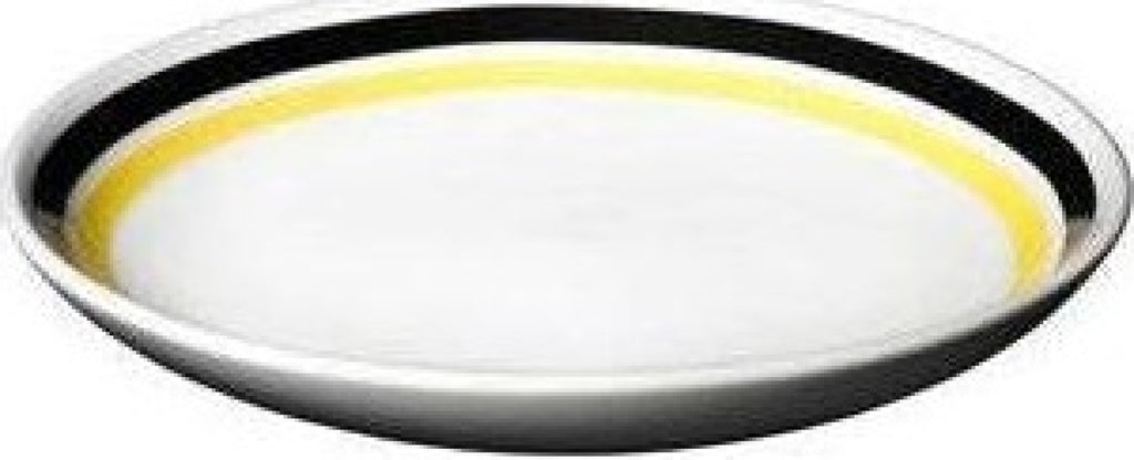 Kähler Omaggio Plate Yellow, ø21 Cm