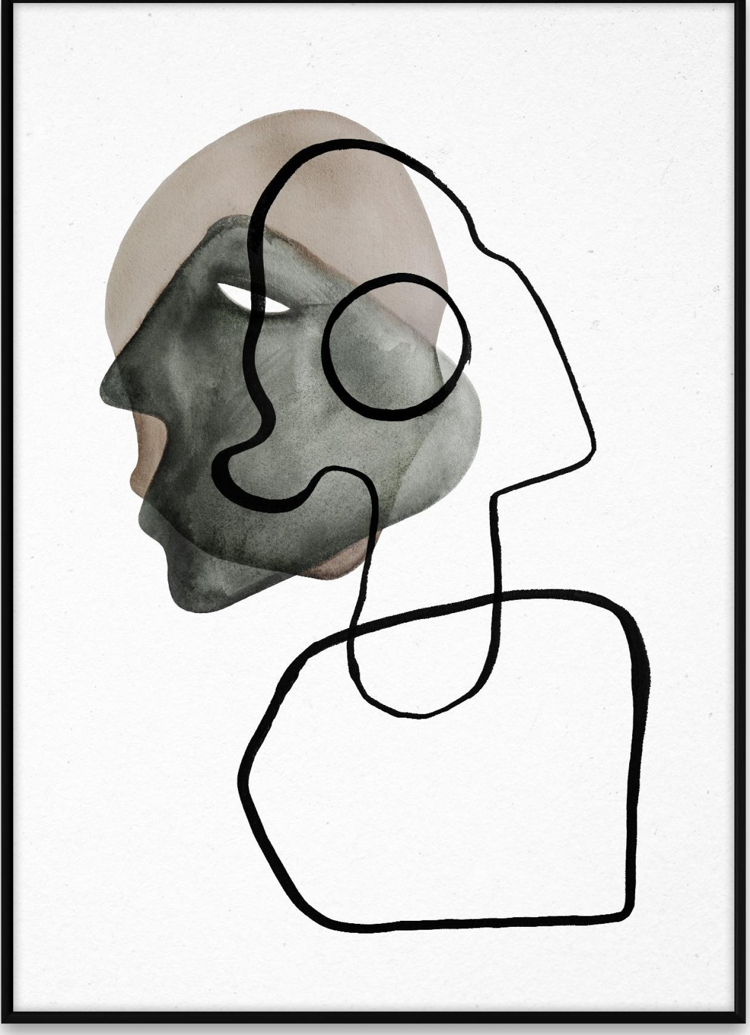 Paper Collective Comedia Poster, 30x40 Cm