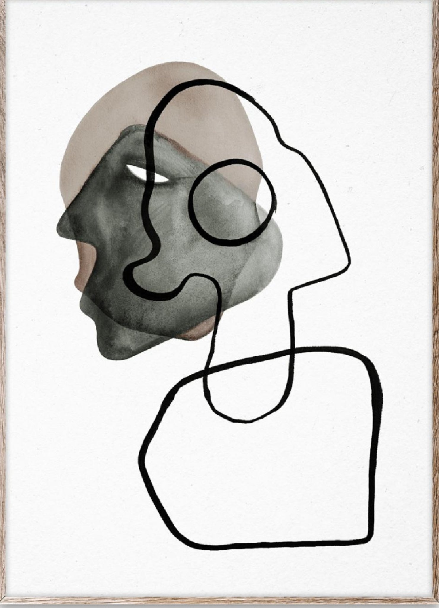 Paper Collective Comedia Poster, 50x70 Cm