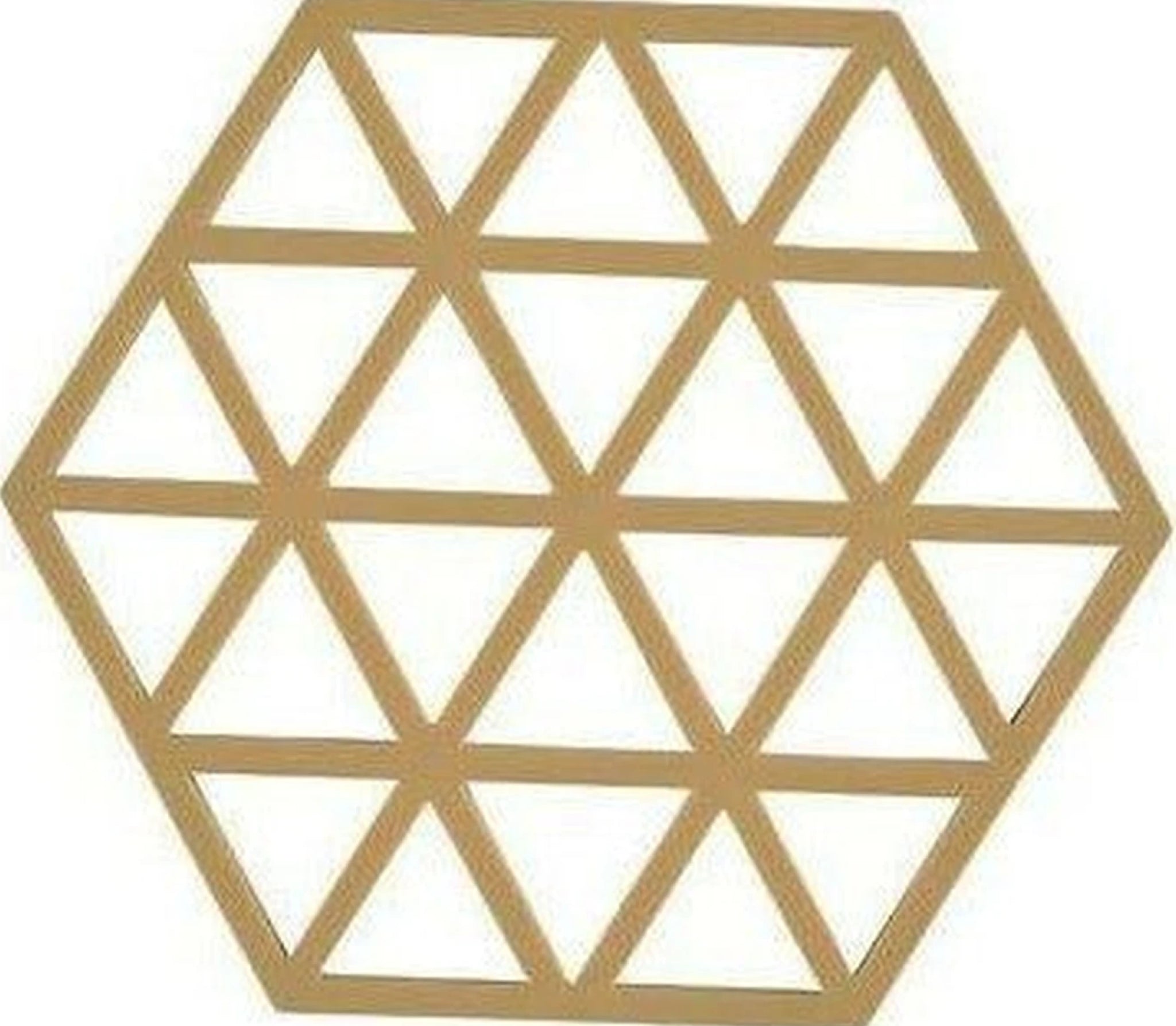 Zone Denmark Triangles Coaster, Khaki