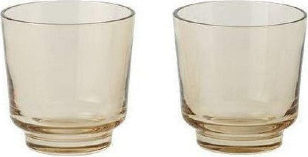 Muuto Raise Drinking Glass Set Of 20 Cl, Burnt Orange