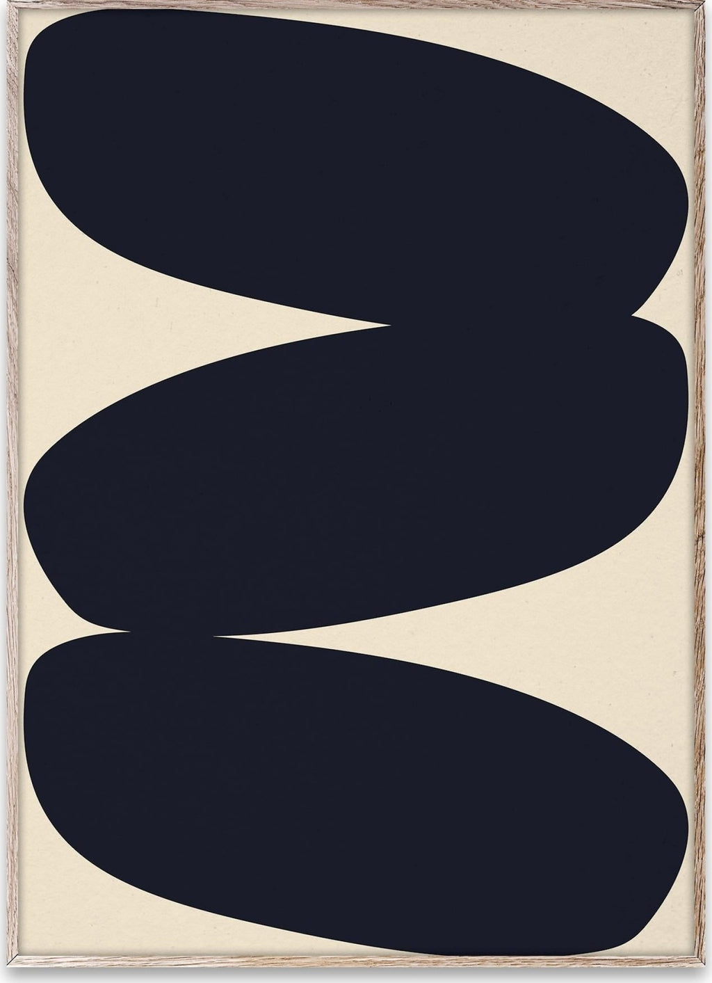 Paper Collective Solid Shapes 01 Poster, 30x40 Cm