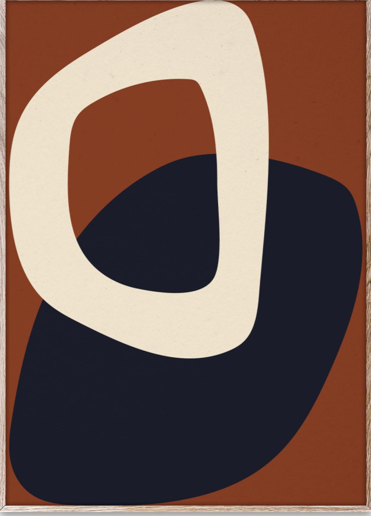 Paper Collective Solid Shapes 02 Poster, 50x70 Cm