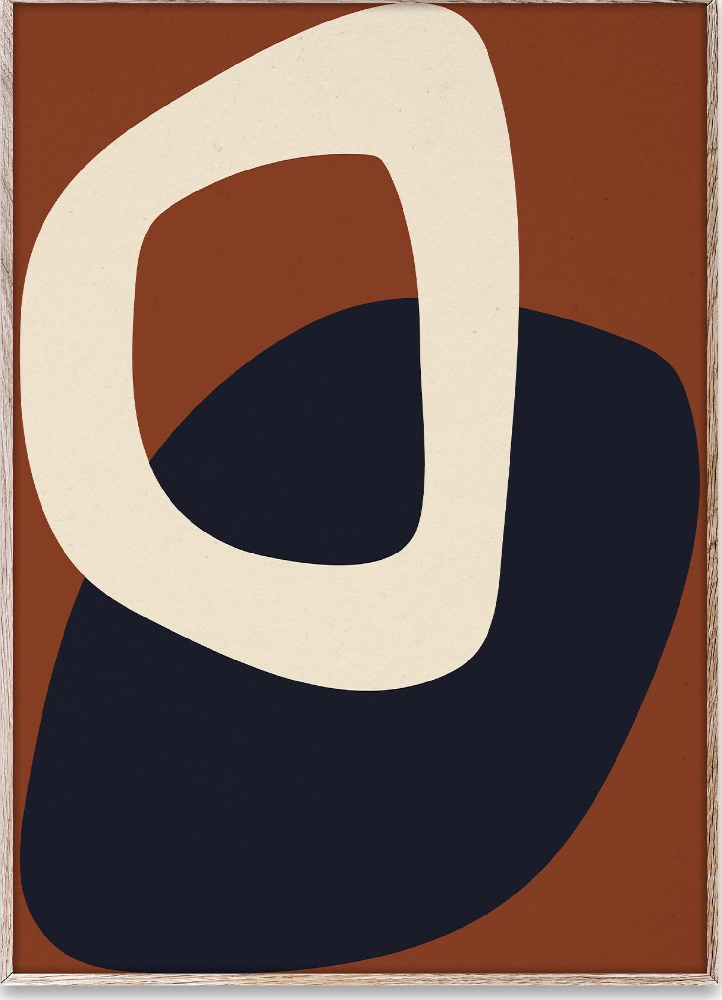 Paper Collective Solid Shapes 02 Poster, 70x100 Cm