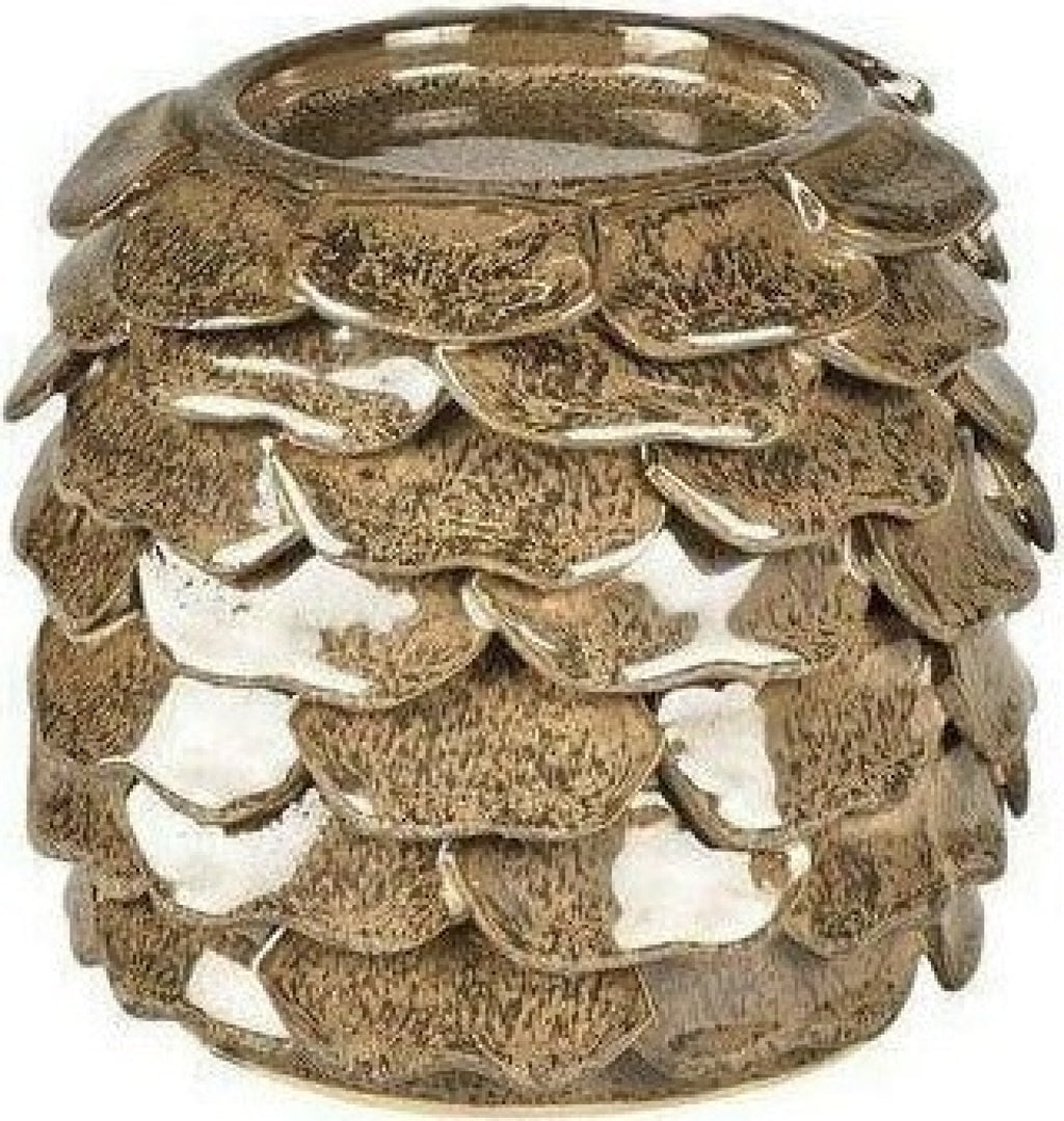 Villa Collection Candle Holder, Brown