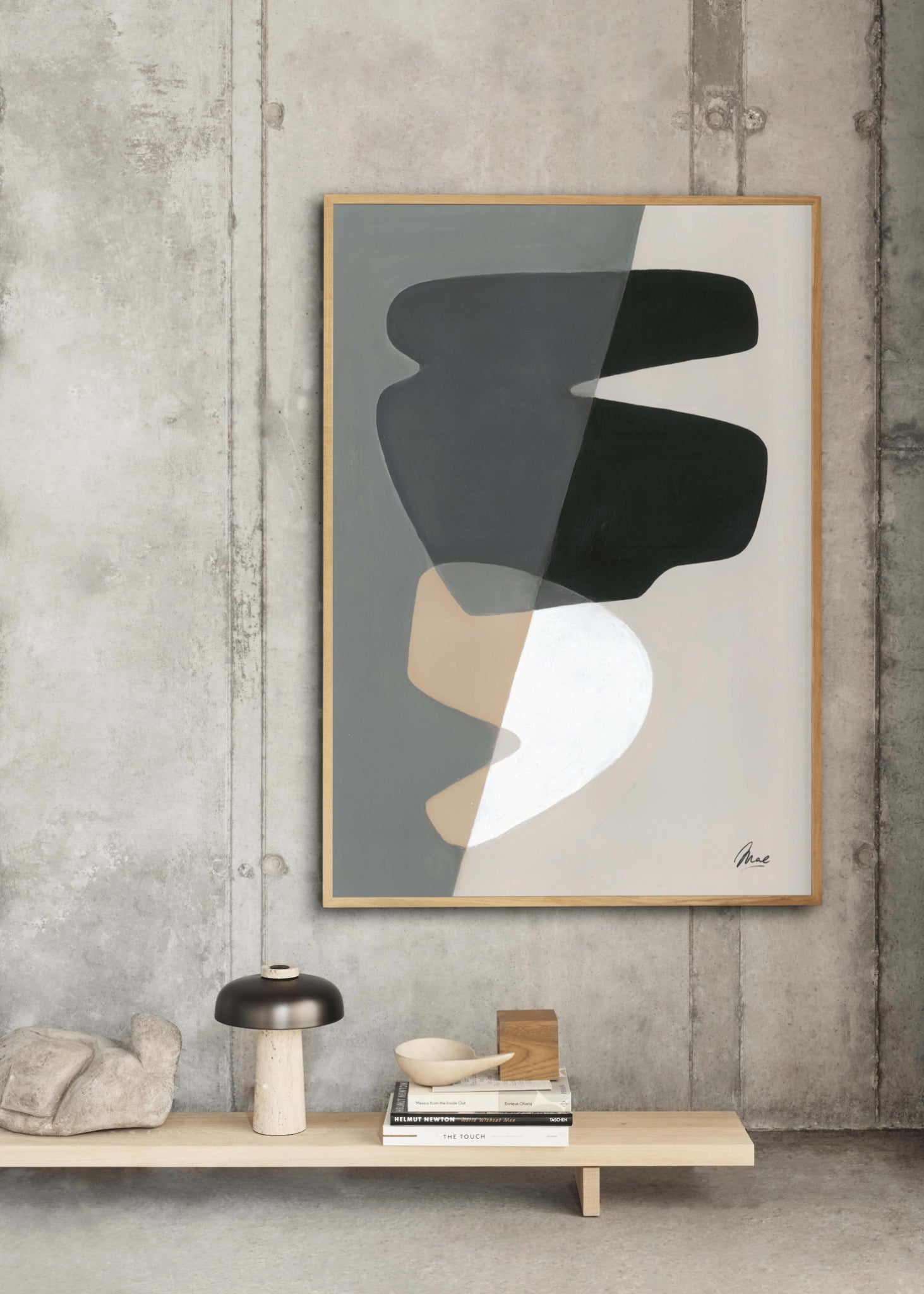 Paper Collective Composition 02 Poster, 50x70 Cm