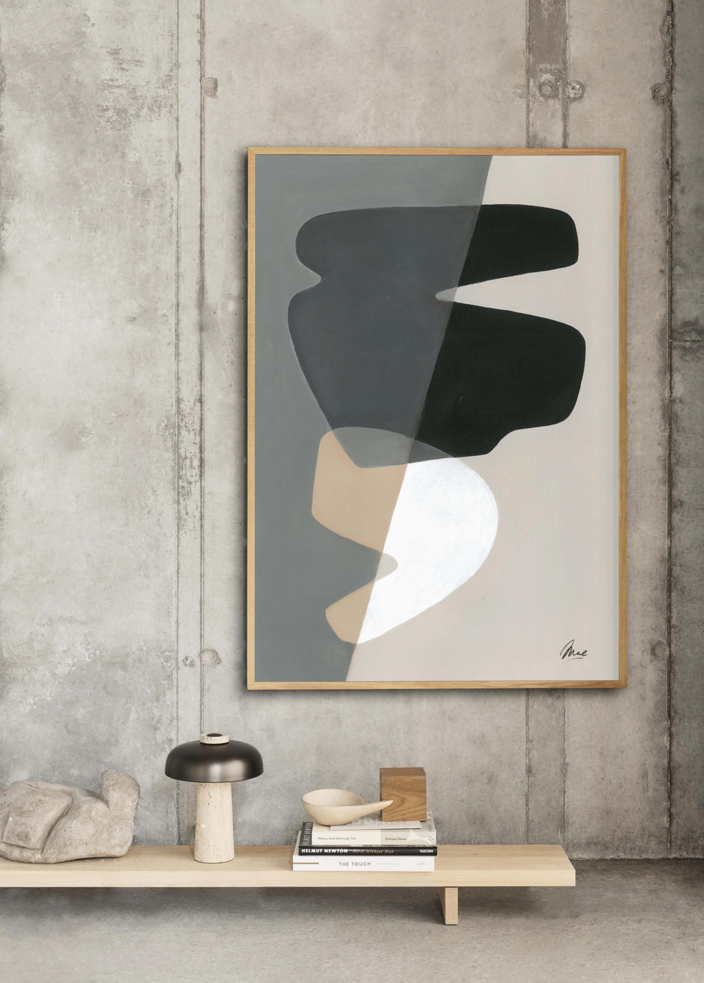 Paper Collective Composition 02 Poster, 50x70 Cm