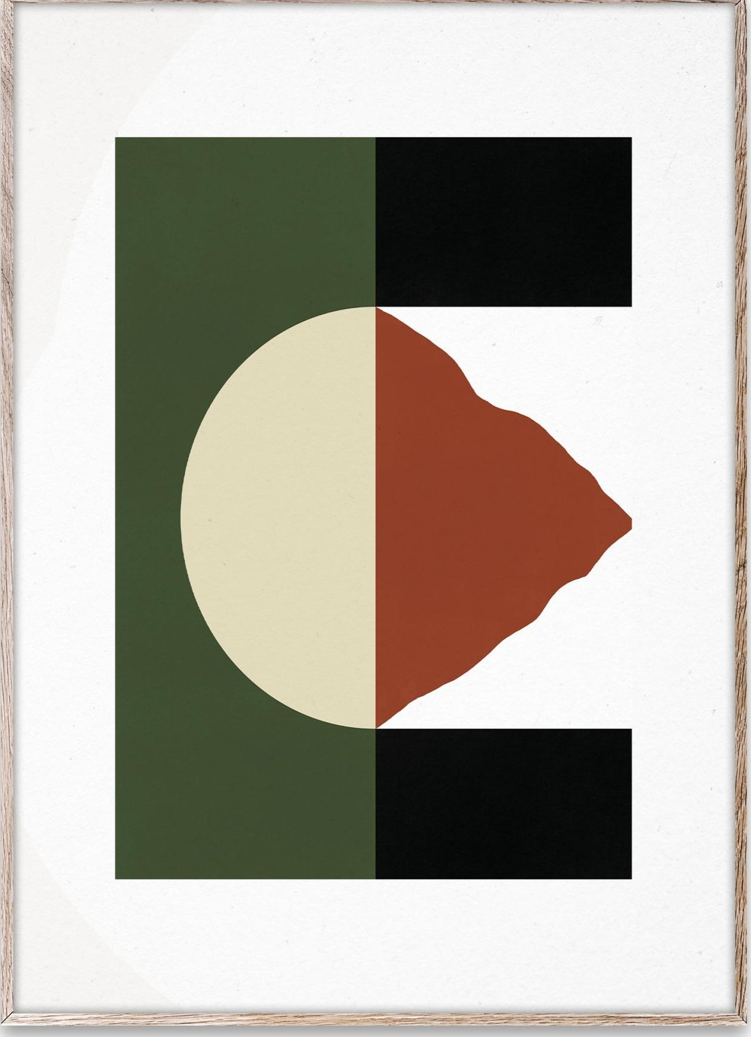 Paper Collective Mountain Poster, 30x40 Cm