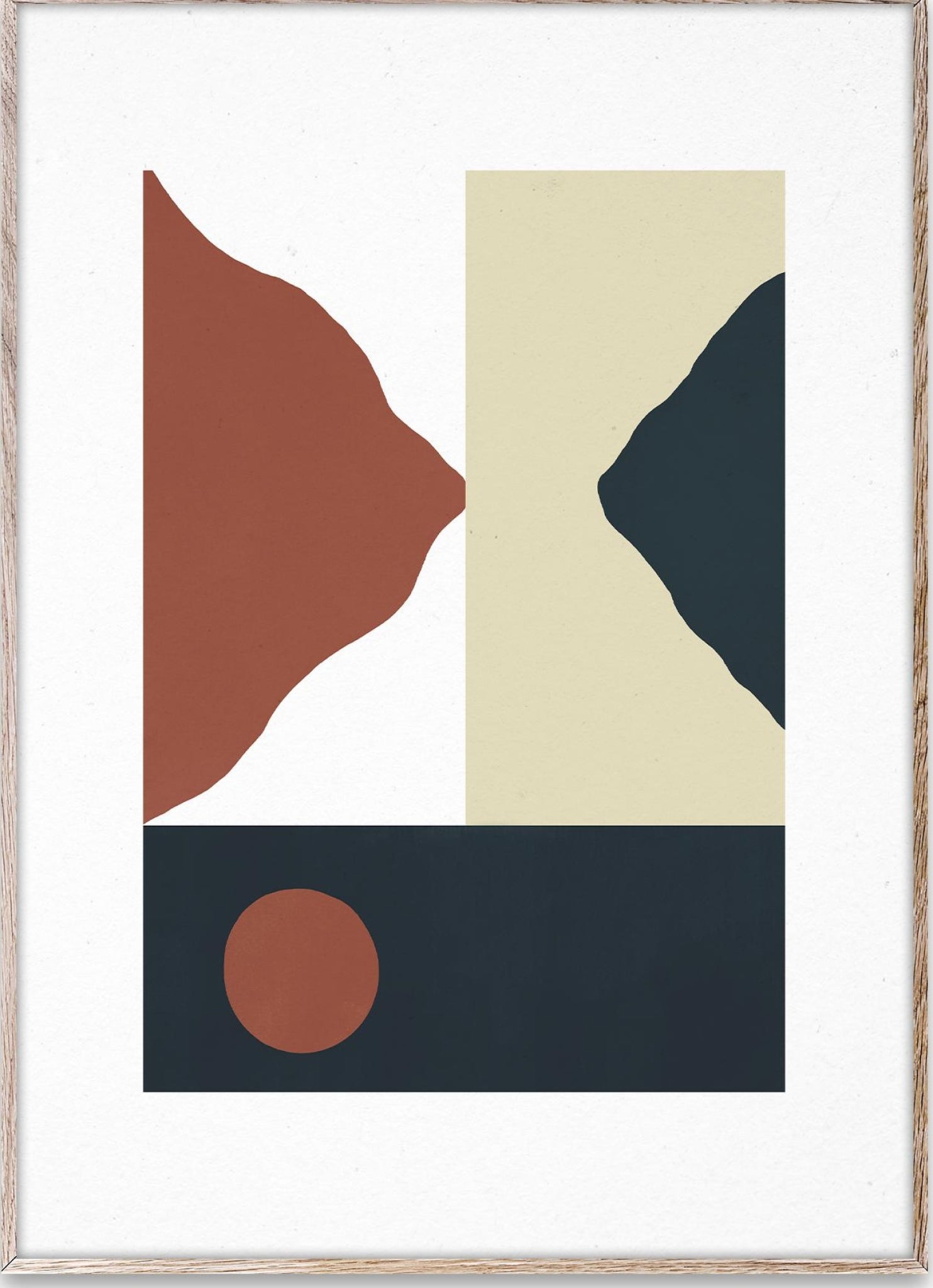 Paper Collective Big Sur Poster, 30x40 Cm