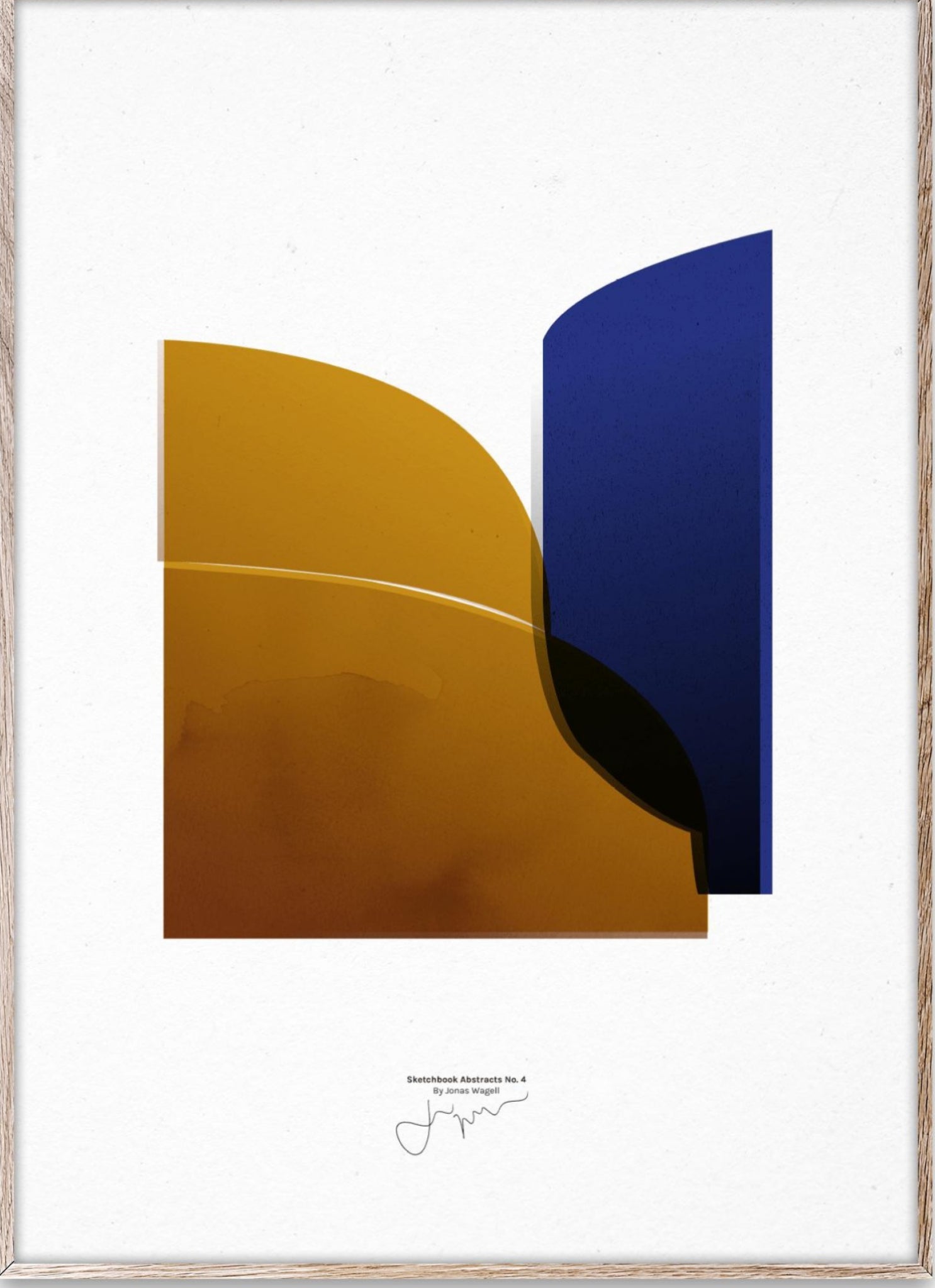 Paper Collective Sketchbook Abstract 04 Poster, 30x40 Cm