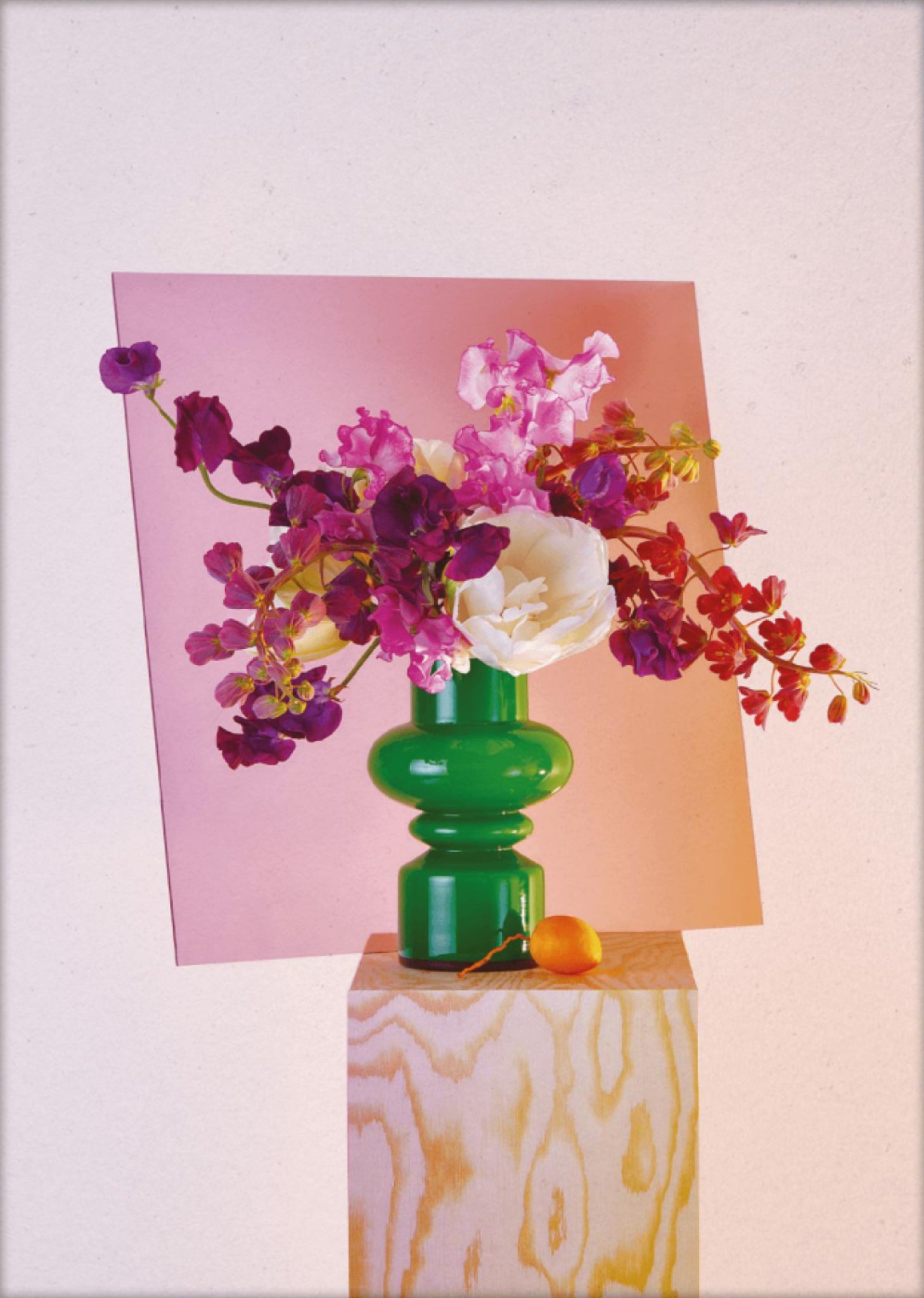 Paper Collective Bloom 06 Poster 50x70 Cm, Green