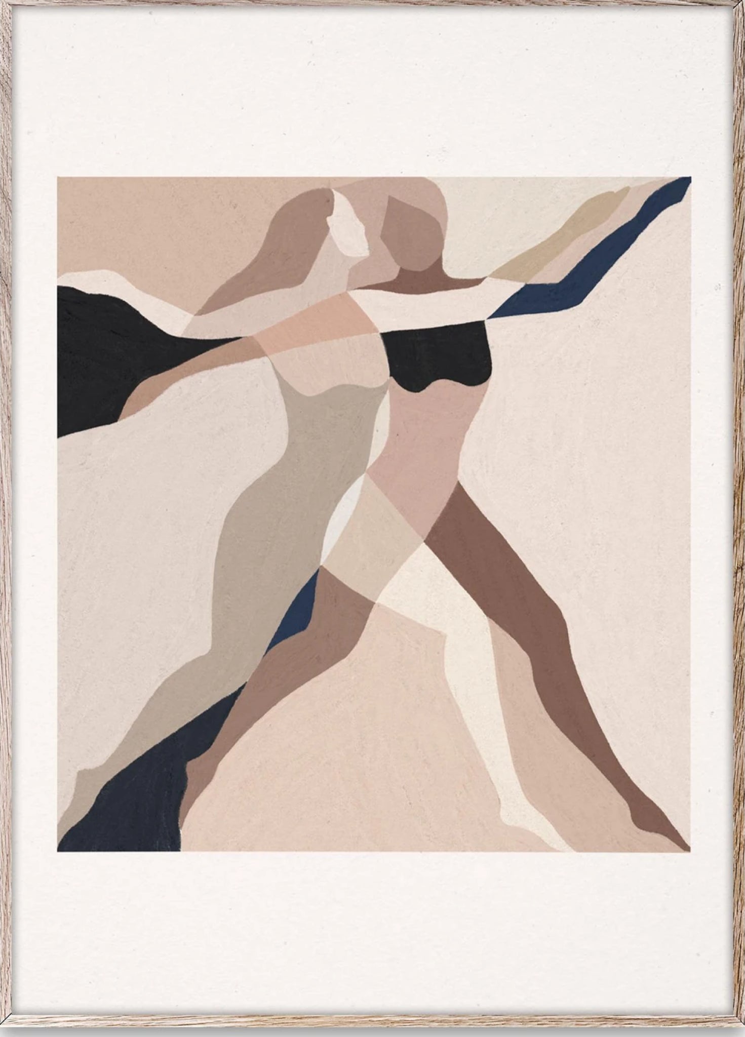 Paper Collective Two Dancers Poster, 30x40 Cm