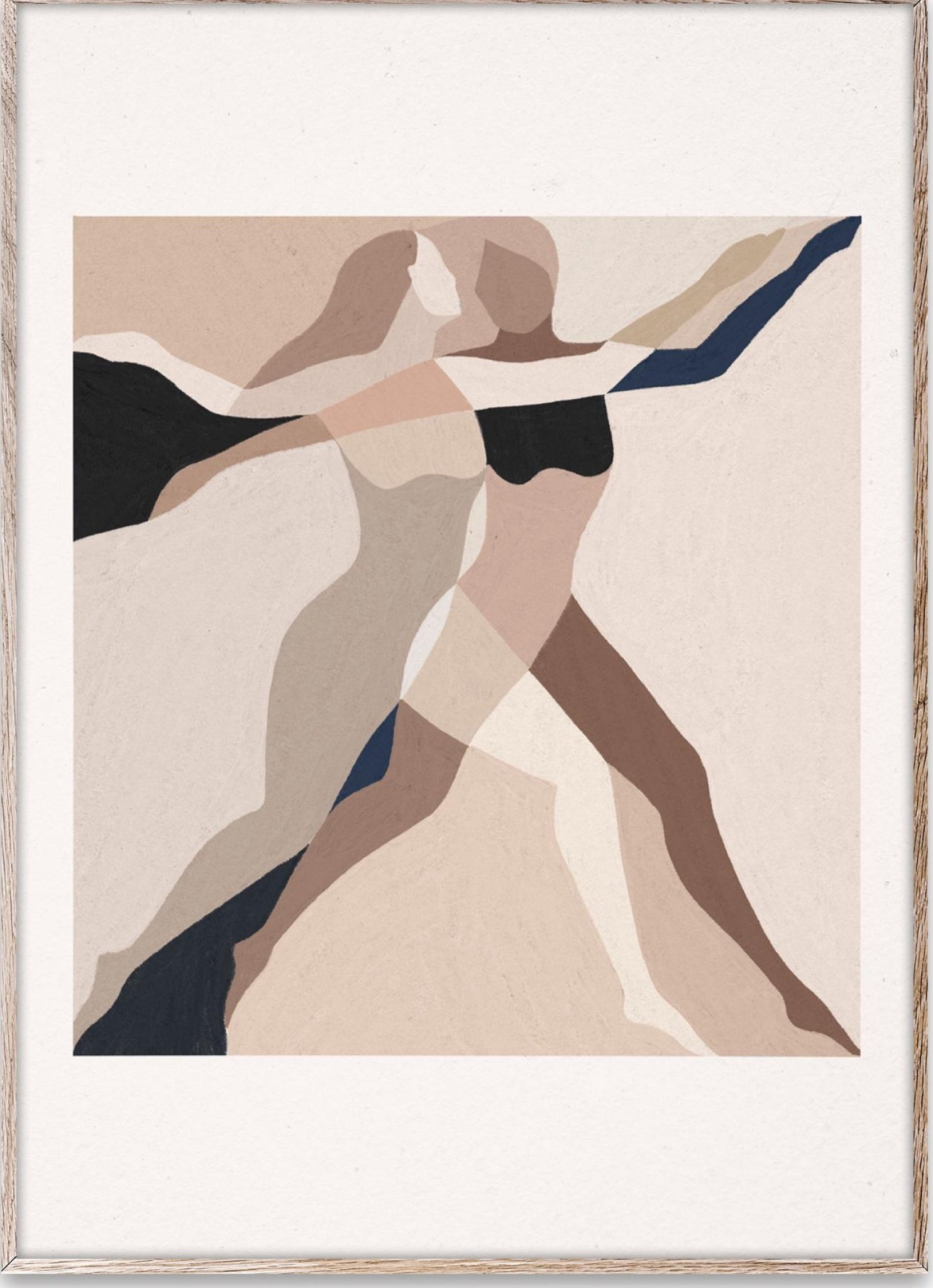 Paper Collective Two Dancers Poster, 50x70 Cm