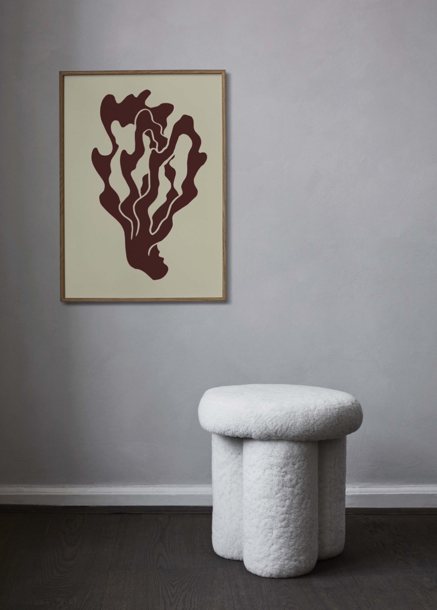 Paper Collective Coral 01 Poster, 50x70 Cm