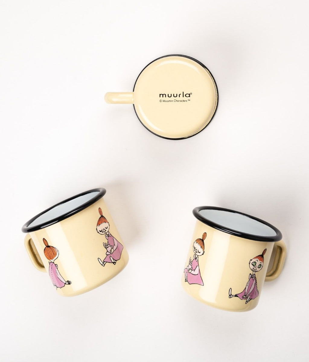 Muurla Moomin Retro Enamel Mug, Mymble