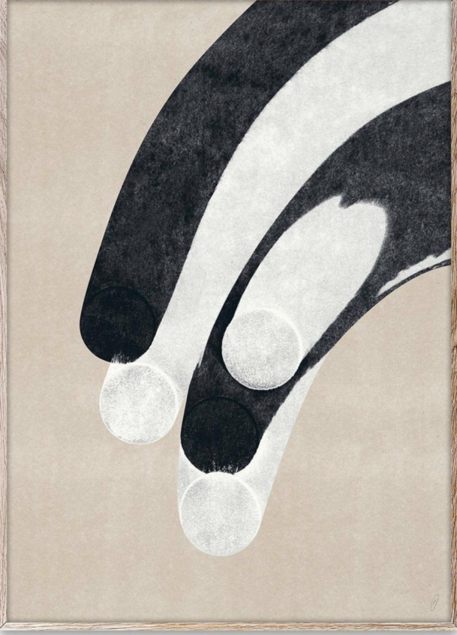 Paper Collective Drift 01 Poster, 30x40 Cm