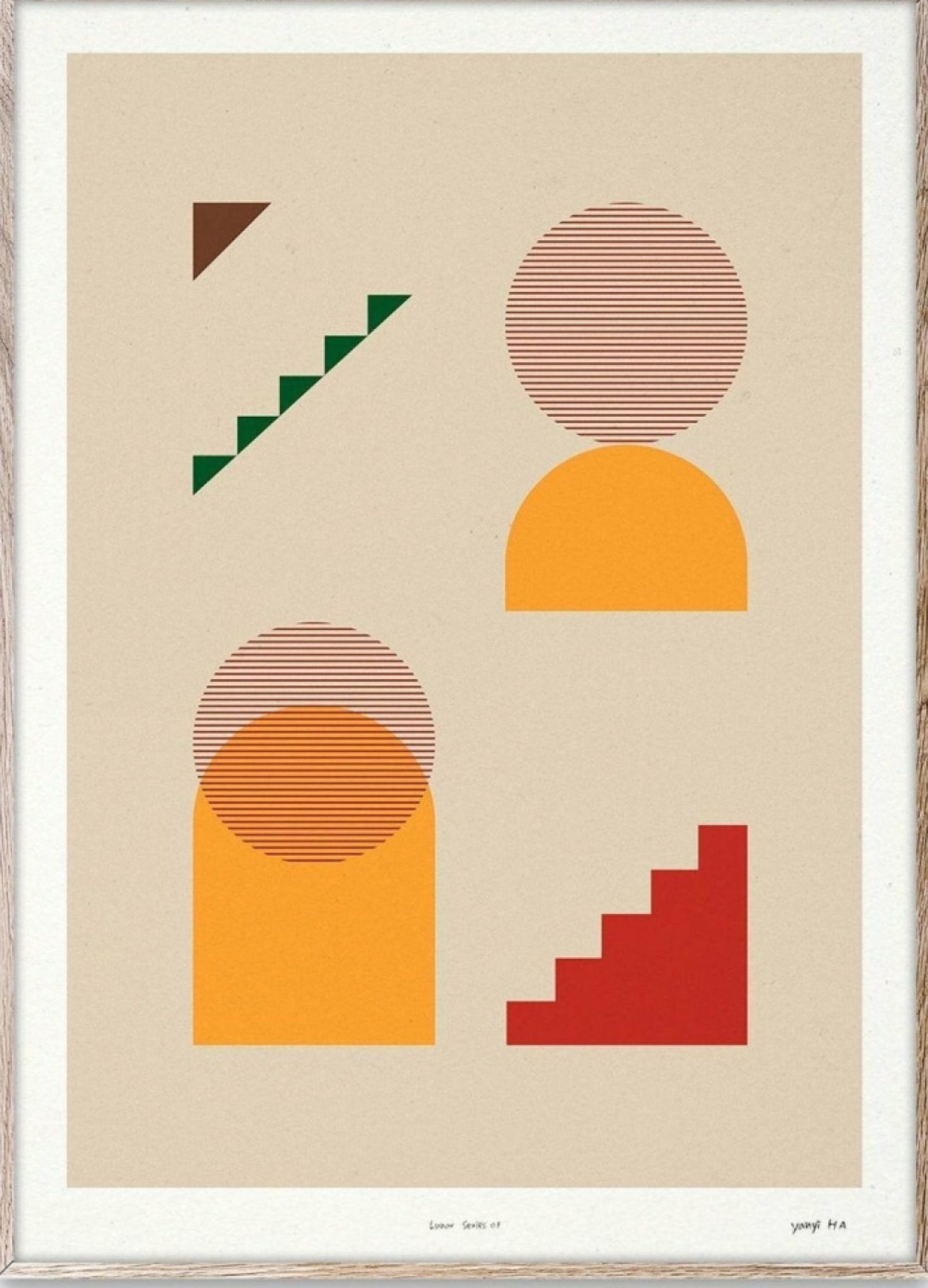Paper Collective Lunar 01 Poster, 50x70 Cm