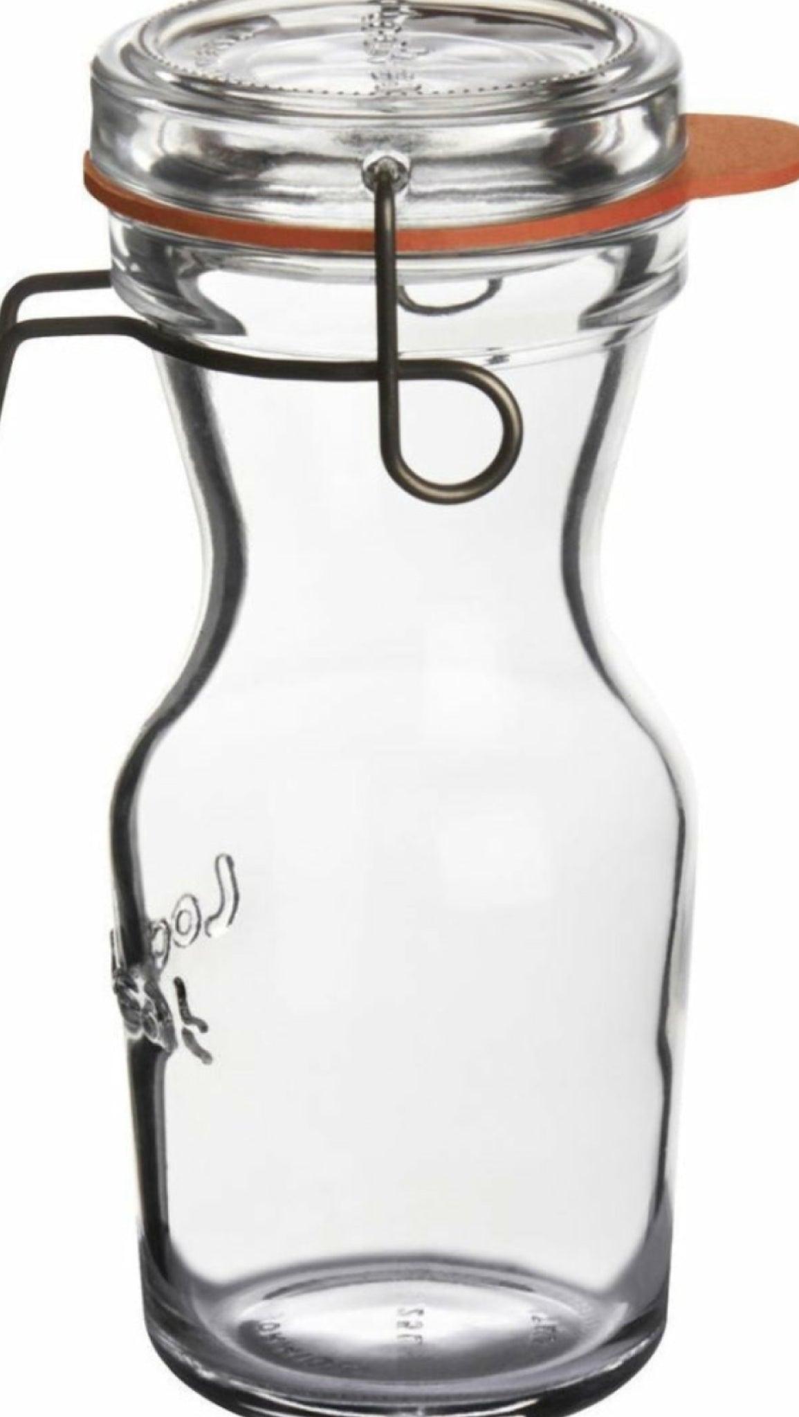 Luigi Bormioli Lock Eat Carafe with Tampa, 25 cl