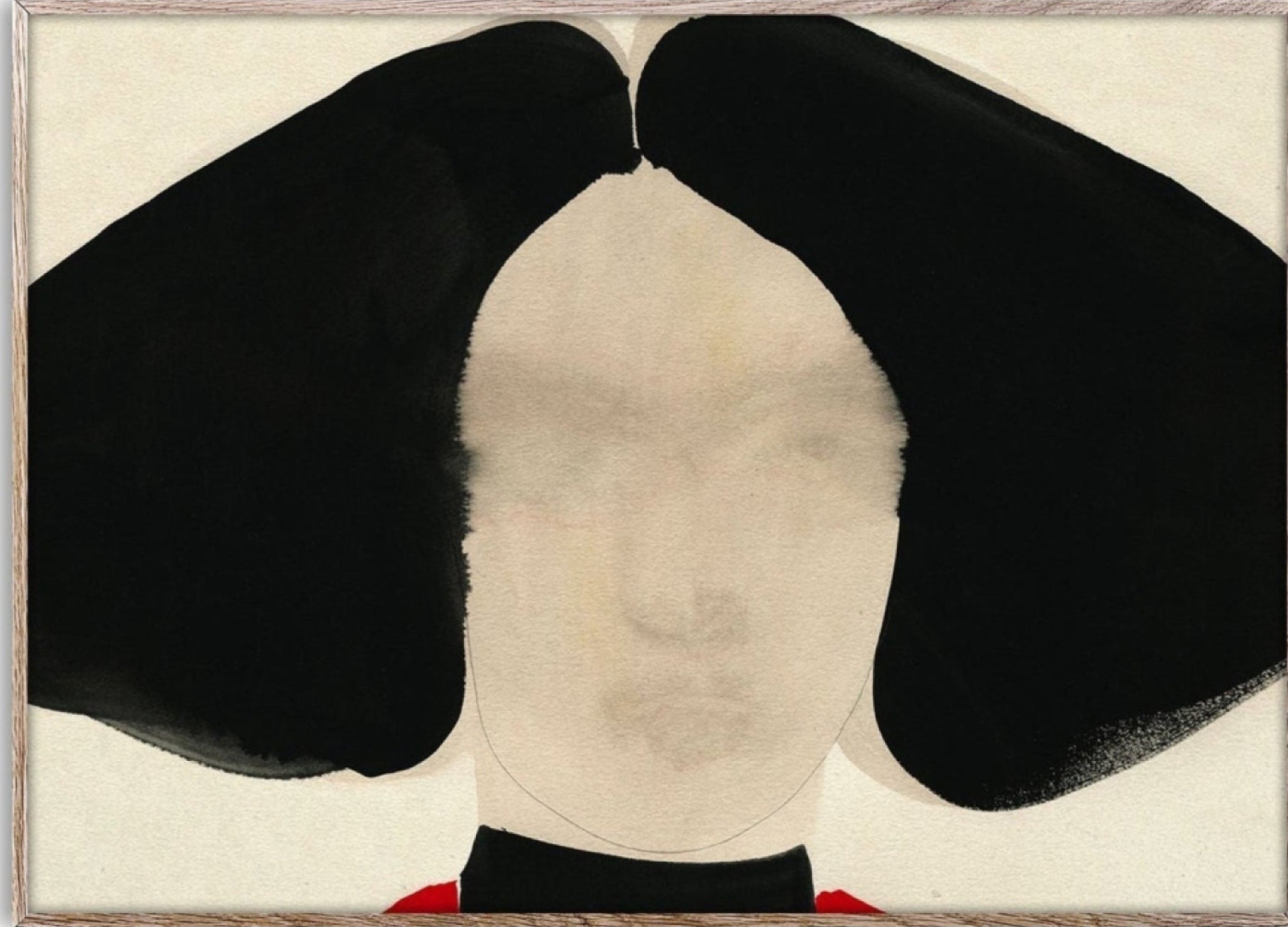 Paper Collective The Haircut Poster, 50x70 Cm