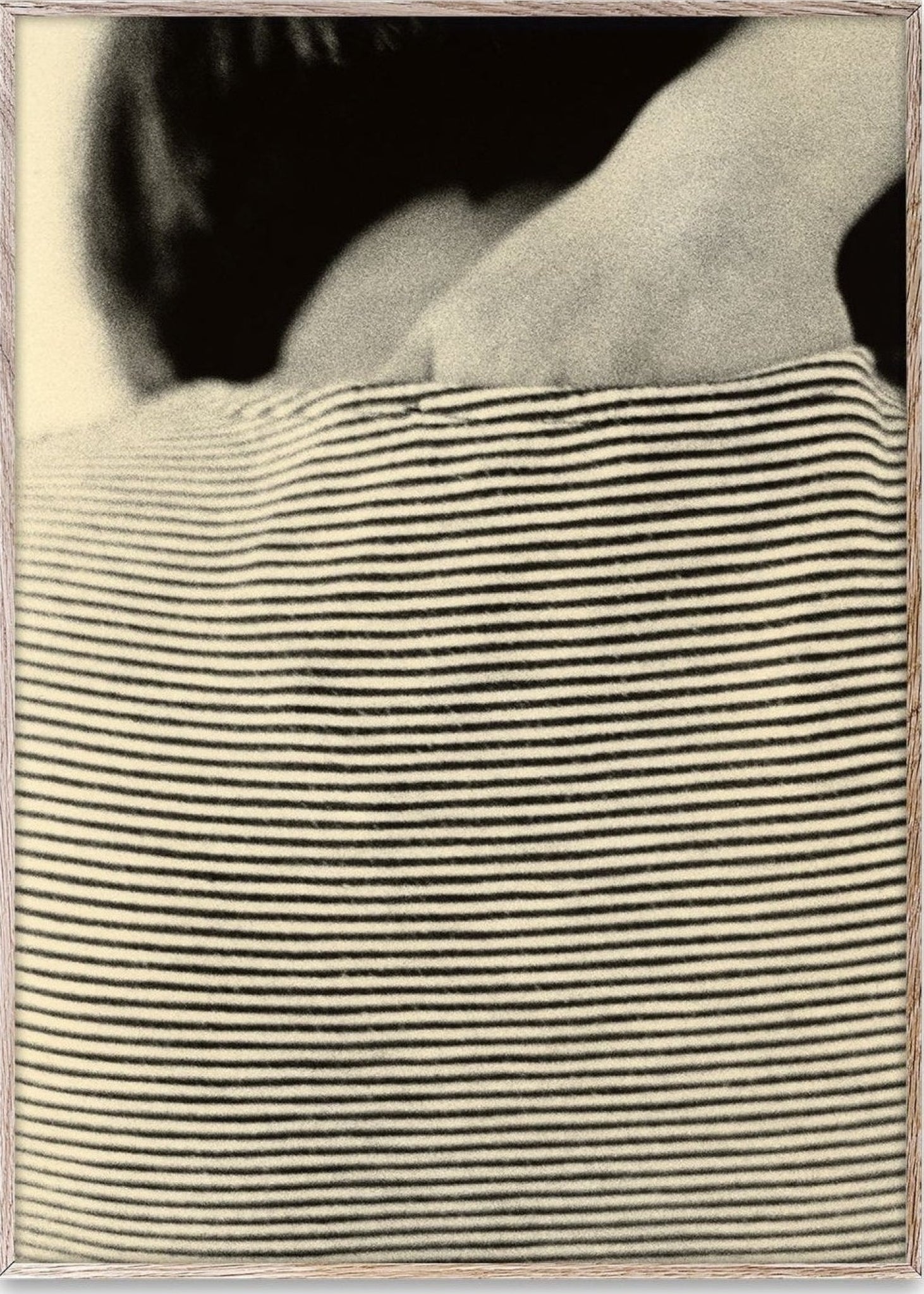 Paper Collective Striped Shirt Poster, 30x40 Cm