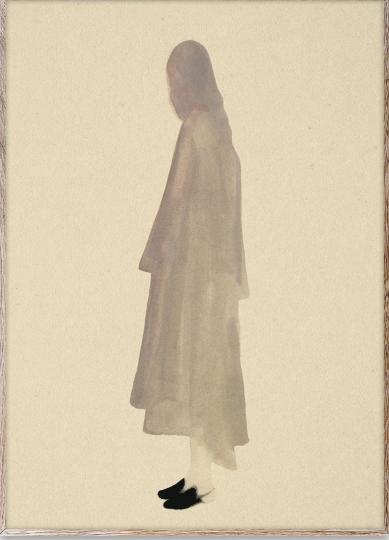 Paper Collective The Black Loafers Poster, 30x40 Cm