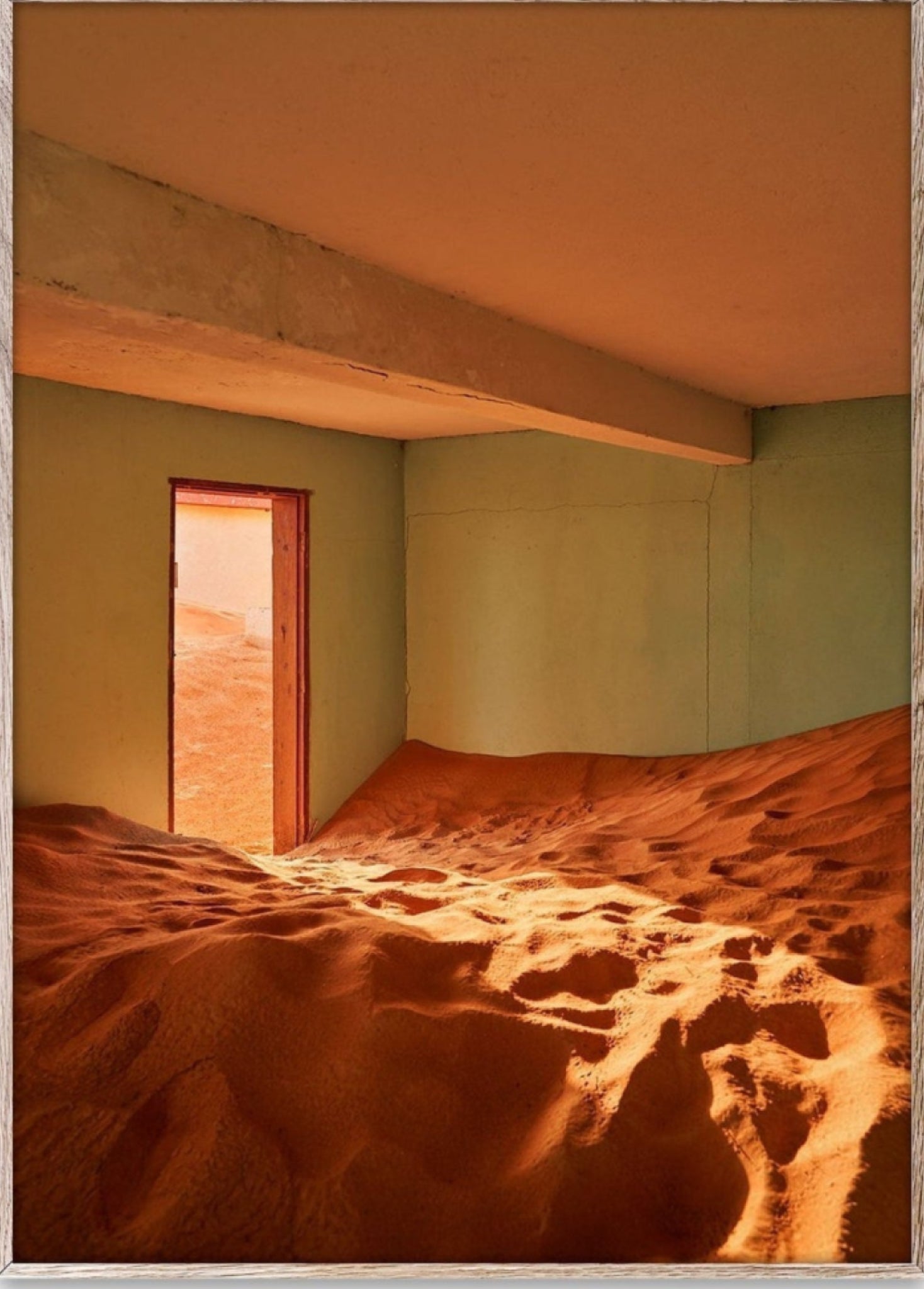 Paper Collective Sand Village I Poster, 30x40 Cm