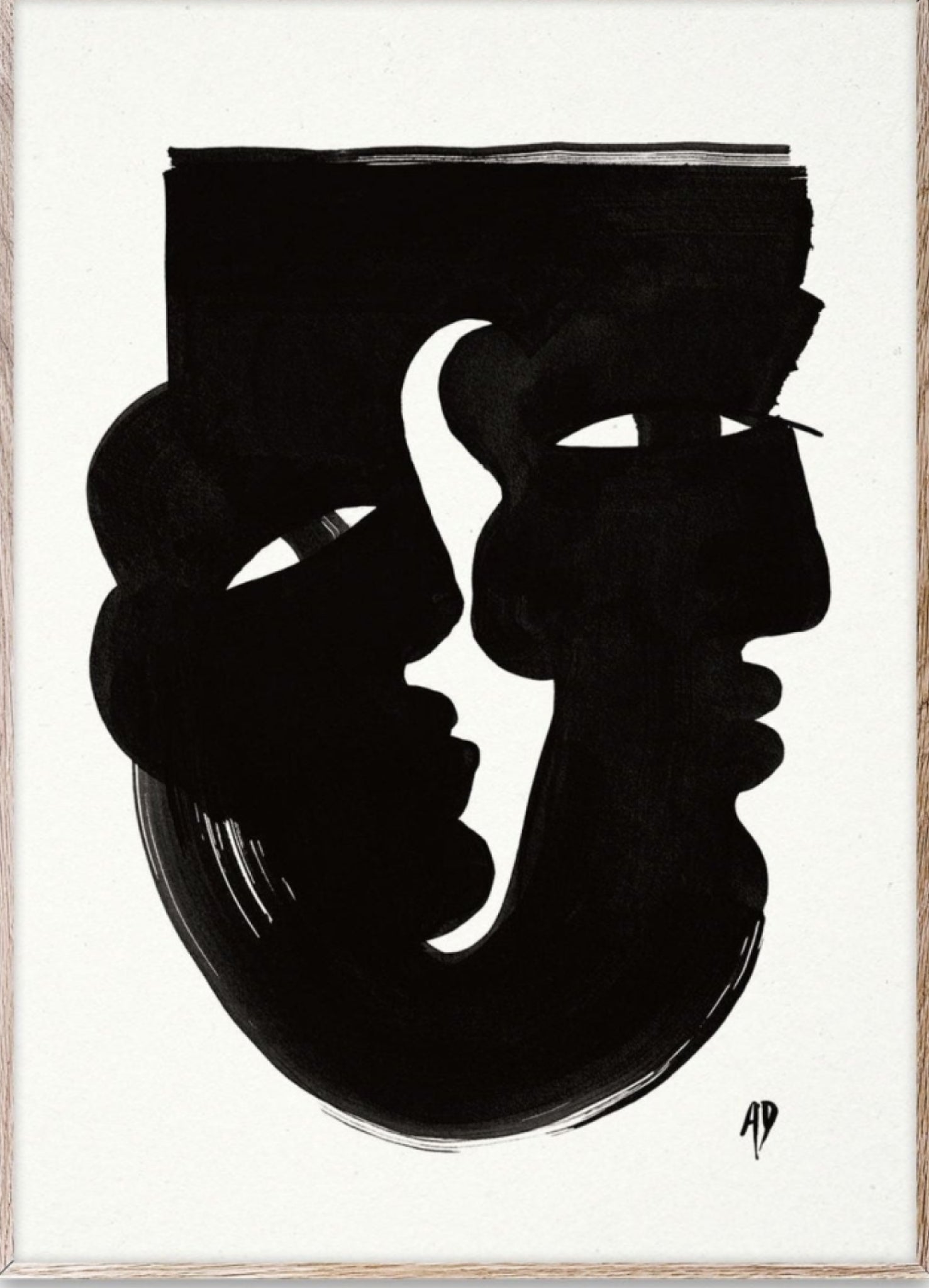 Paper Collective Totem 01 Poster, 50x70 Cm