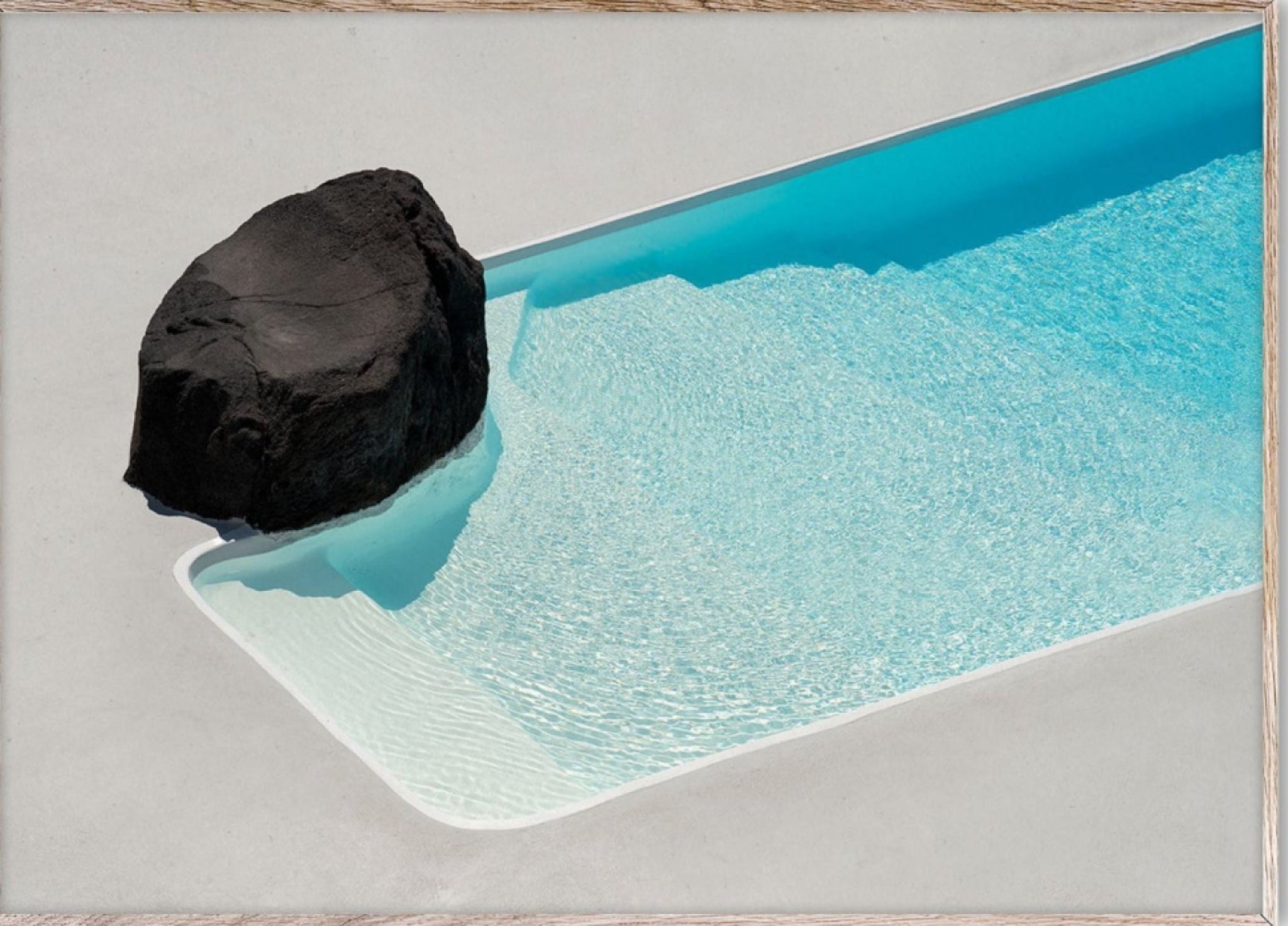 Paper Collective The Pool Poster, 30x40 Cm