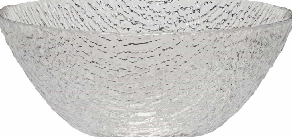 Hübsch Fuyu Clear Glass Bowl, Ø16 cm - Elegant & Dishwasher Safe Design