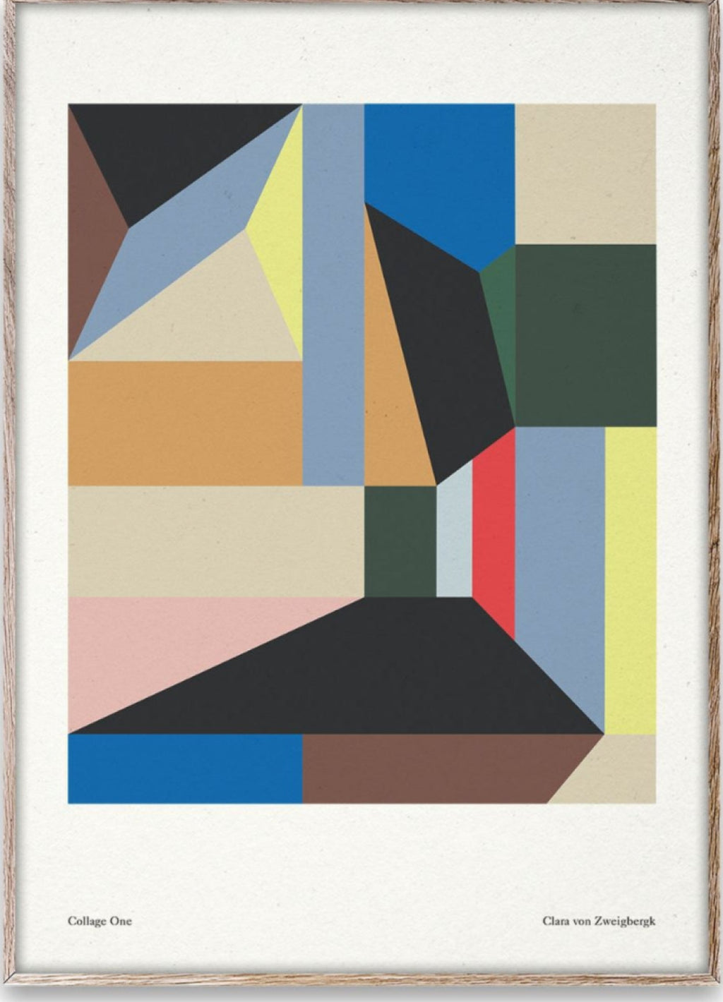 Paper Collective Collage One Poster, 50x70 Cm