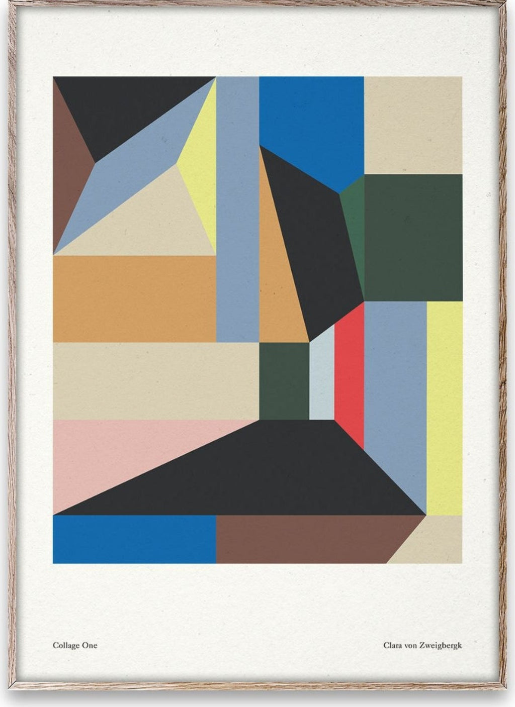 Paper Collective Collage One Poster, 50x70 Cm