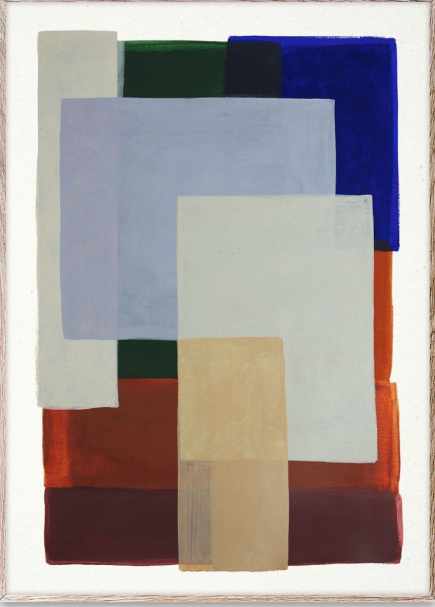 Paper Collective Layers 01 Poster, 50x70 Cm