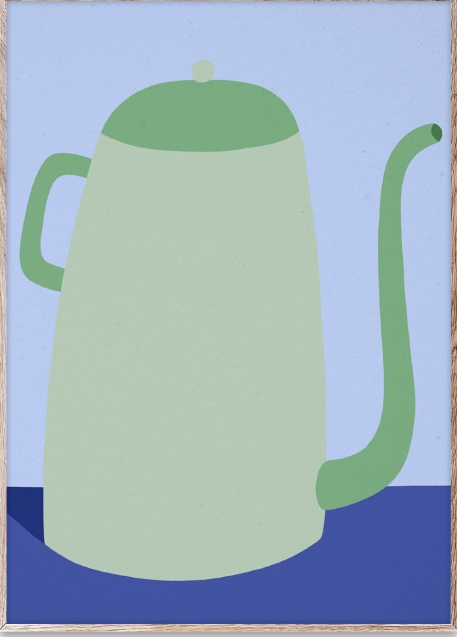 Paper Collective Cafetiere Poster, 50 X70 Cm