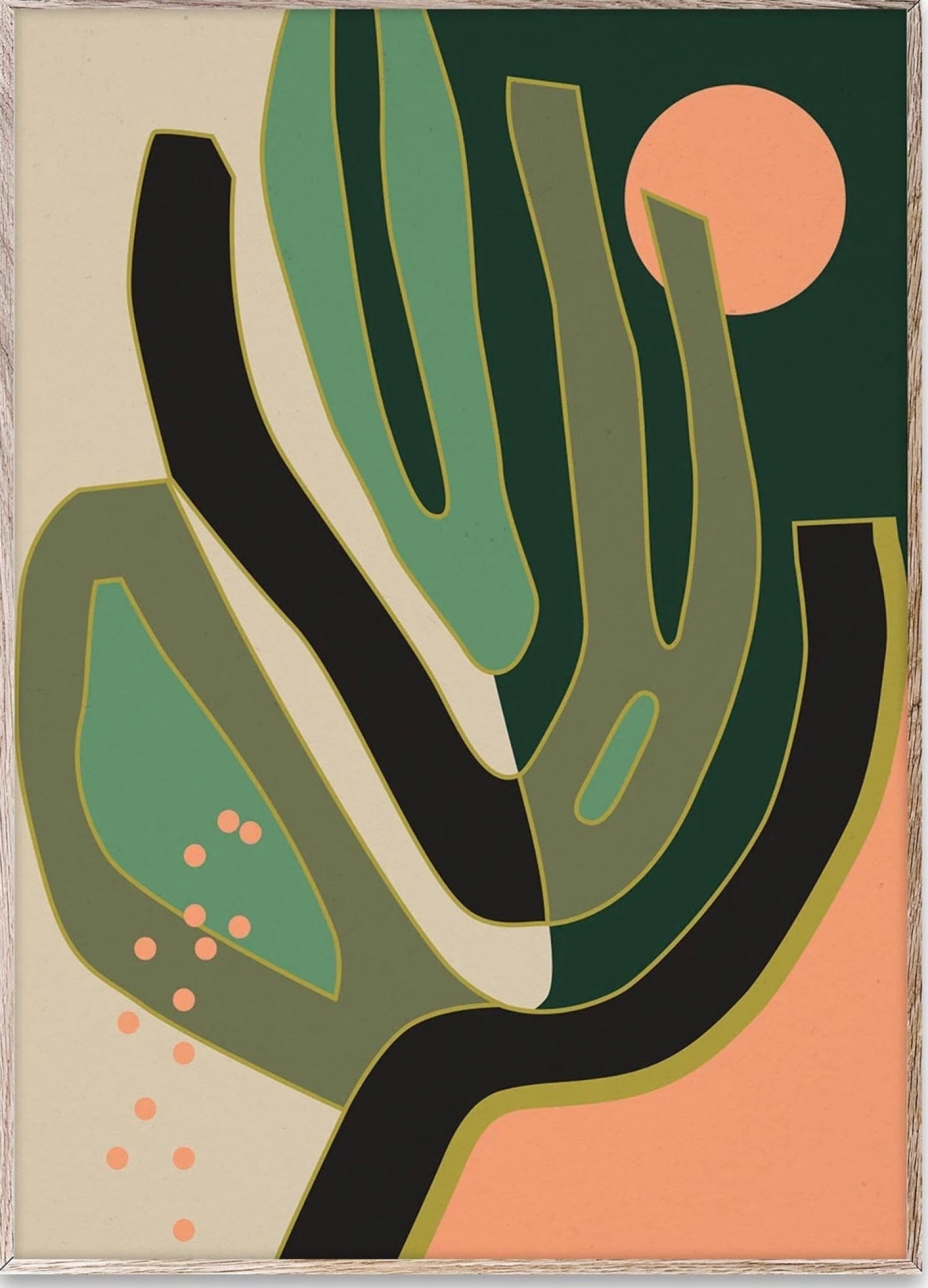 Paper Collective Selva Poster, 30 X40 Cm