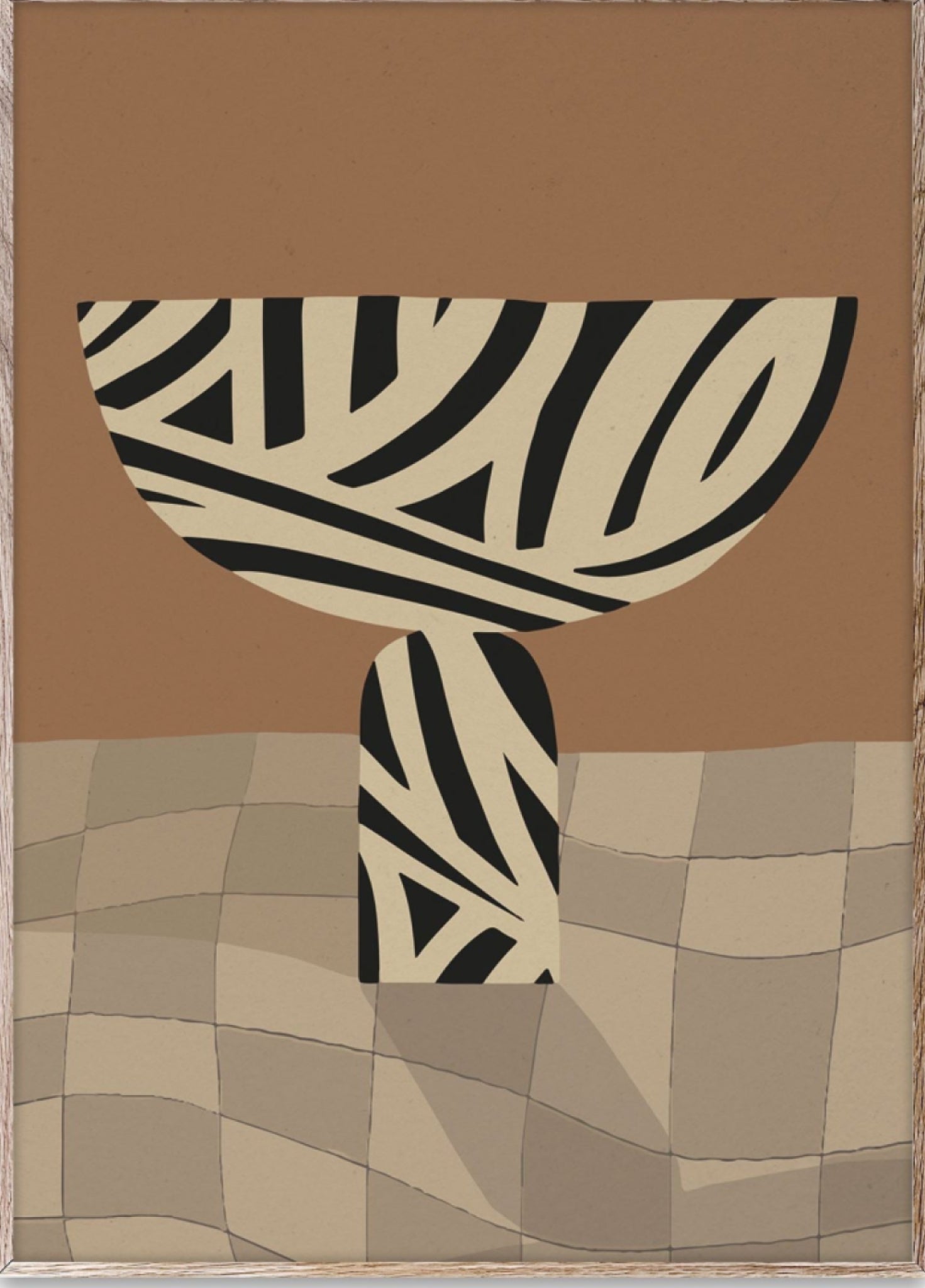 Paper Collective Kyrr Vase Ii Poster, 50 X70 Cm