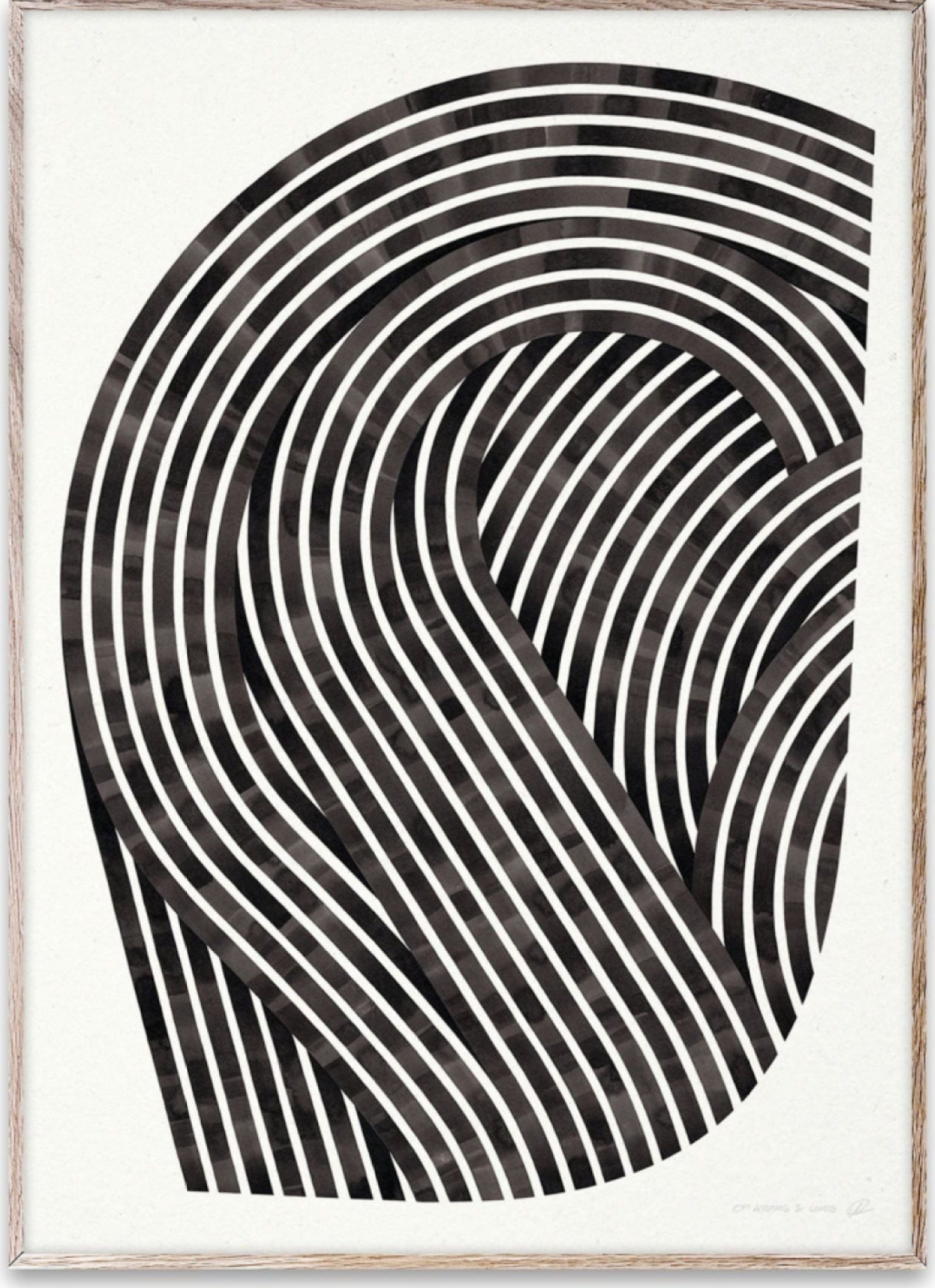 Paper Collective Quantum Fields 01 Poster, 30x40 Cm