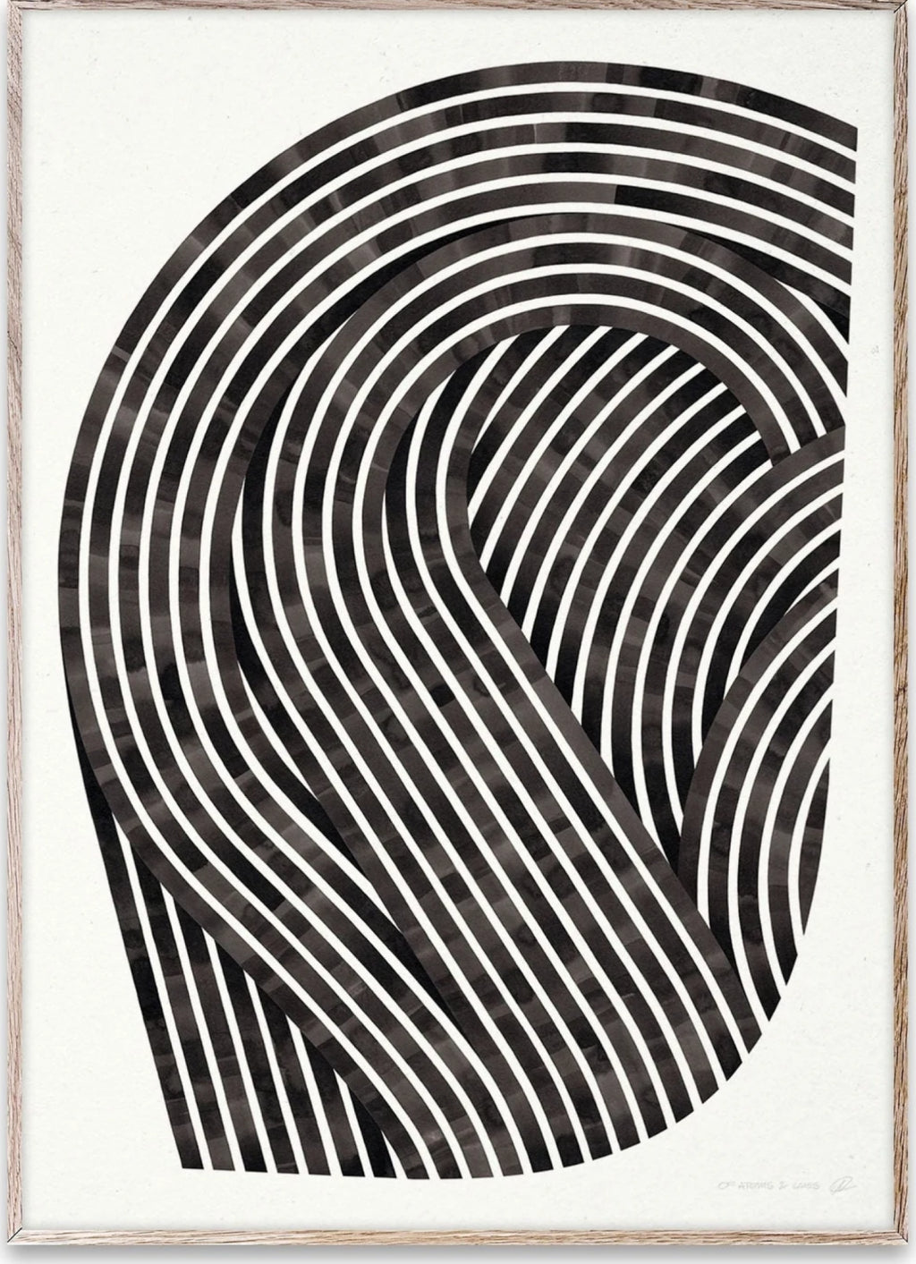 Paper Collective Quantum Fields 01 Poster, 50x70 Cm