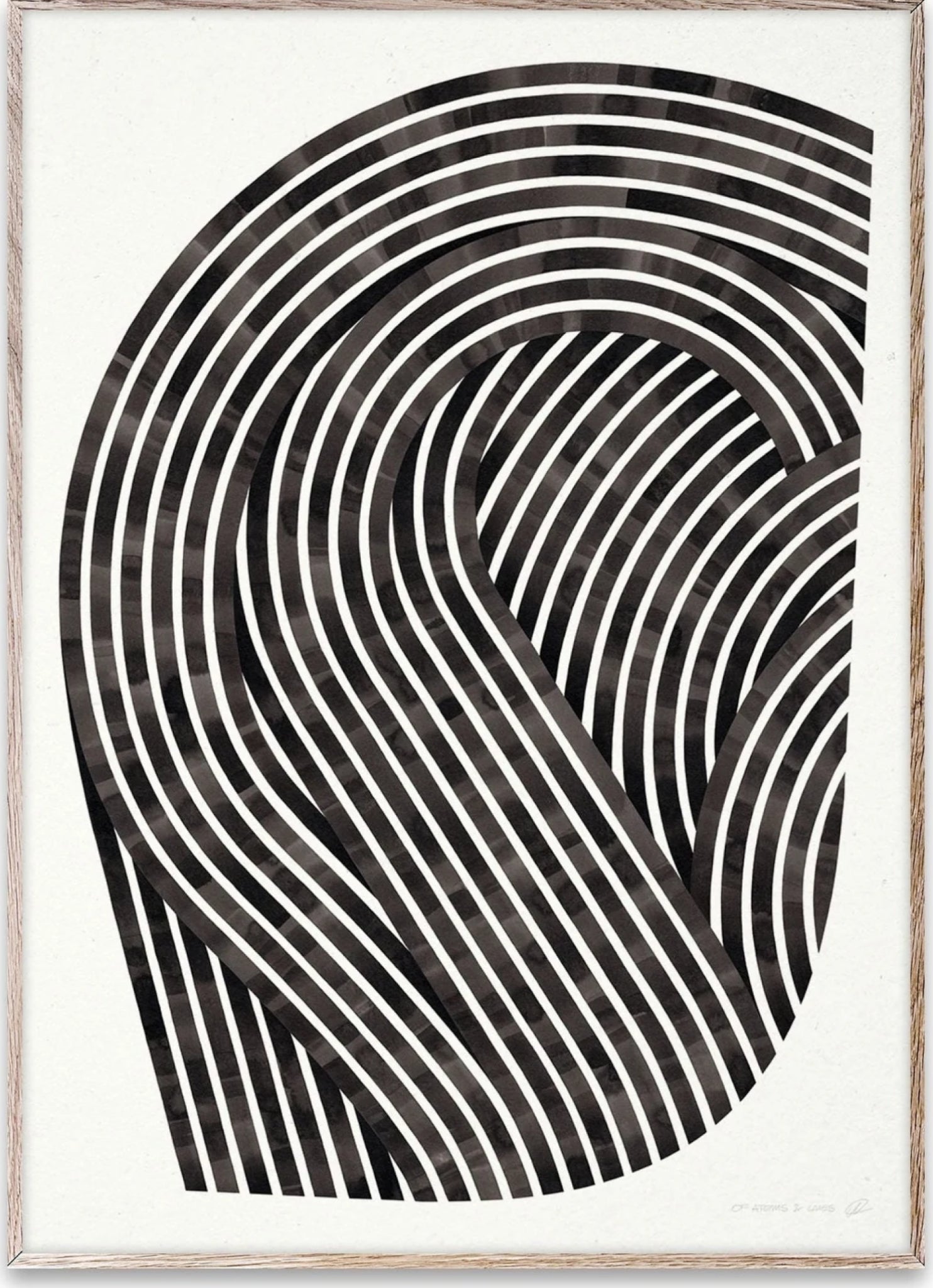 Paper Collective Quantum Fields 01 Poster, 50x70 Cm