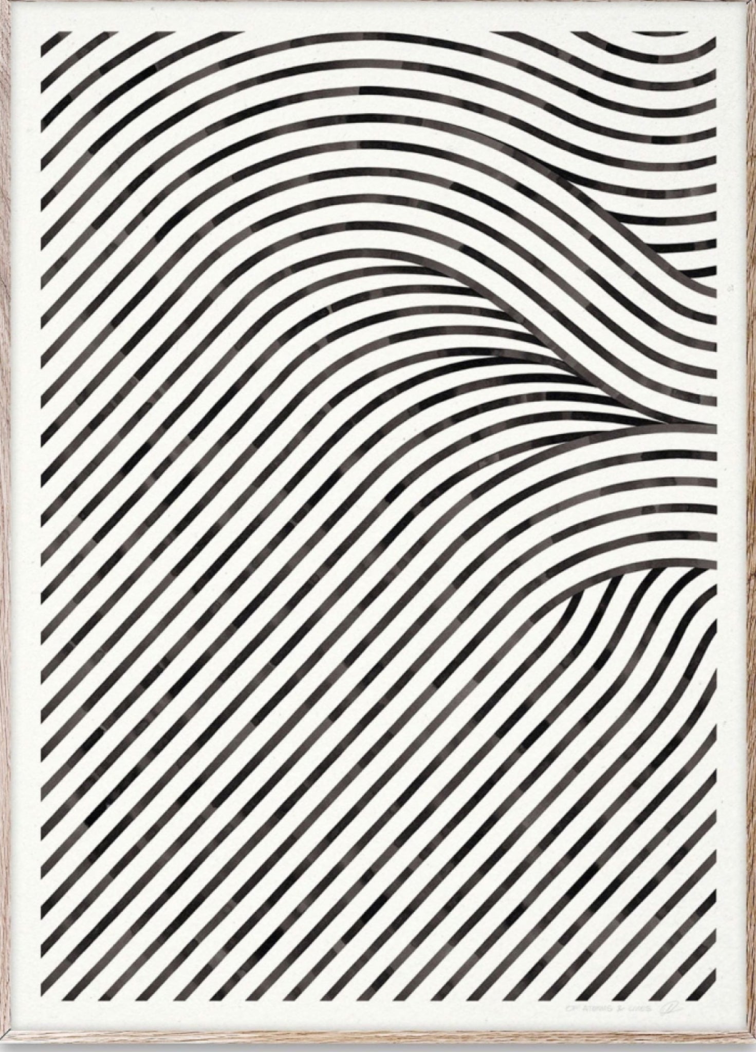 Paper Collective Quantum Fields 02 Poster, 50 X70 Cm