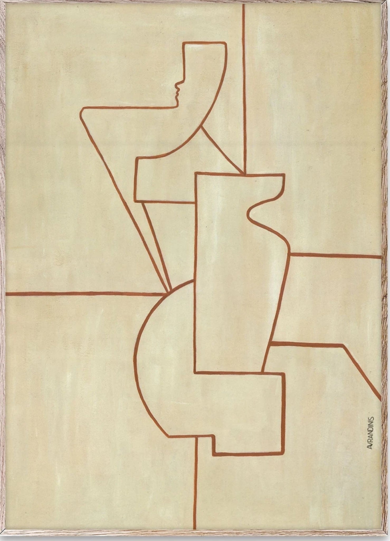 Paper Collective Antic Ideal 01 Poster, 50 X70 Cm