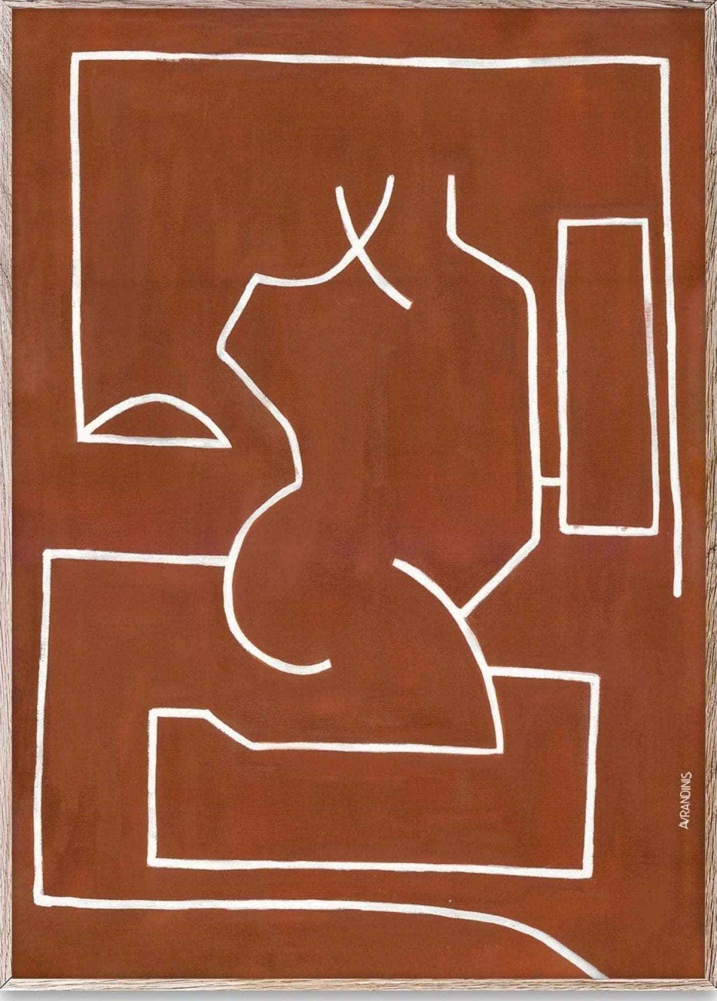 Paper Collective Antic Ideal 02 Poster, 50 X70 Cm