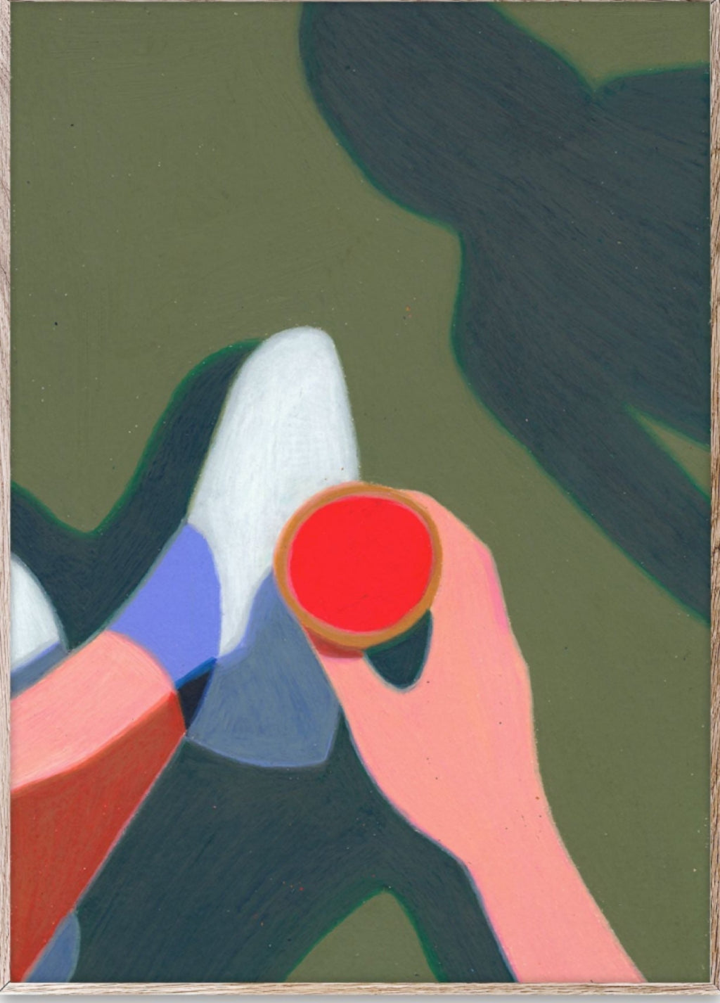 Paper Collective Les Vacances 01 Poster, 30 X40 Cm