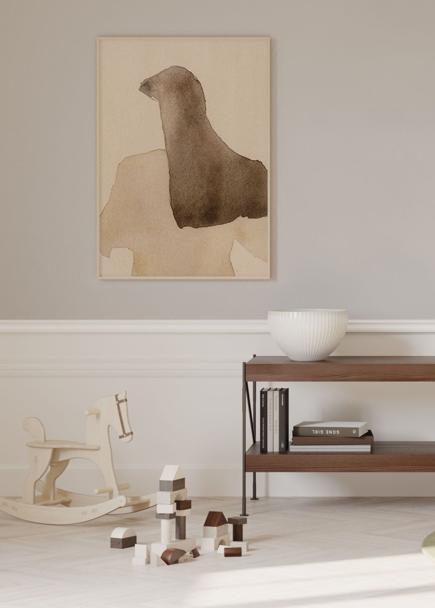 Paper Collective Long Hair Poster, 30x40 Cm