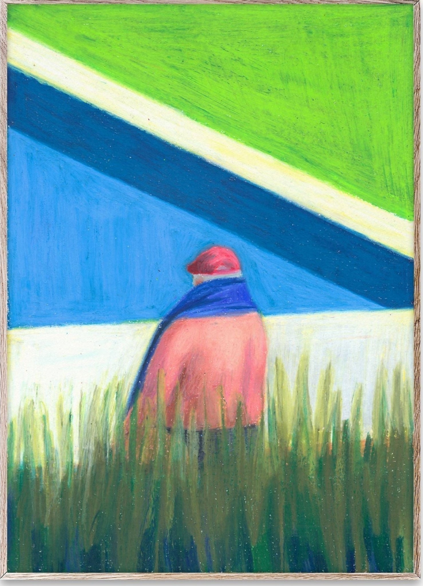 Paper Collective Les Vacances 03 Poster, 50 X70 Cm